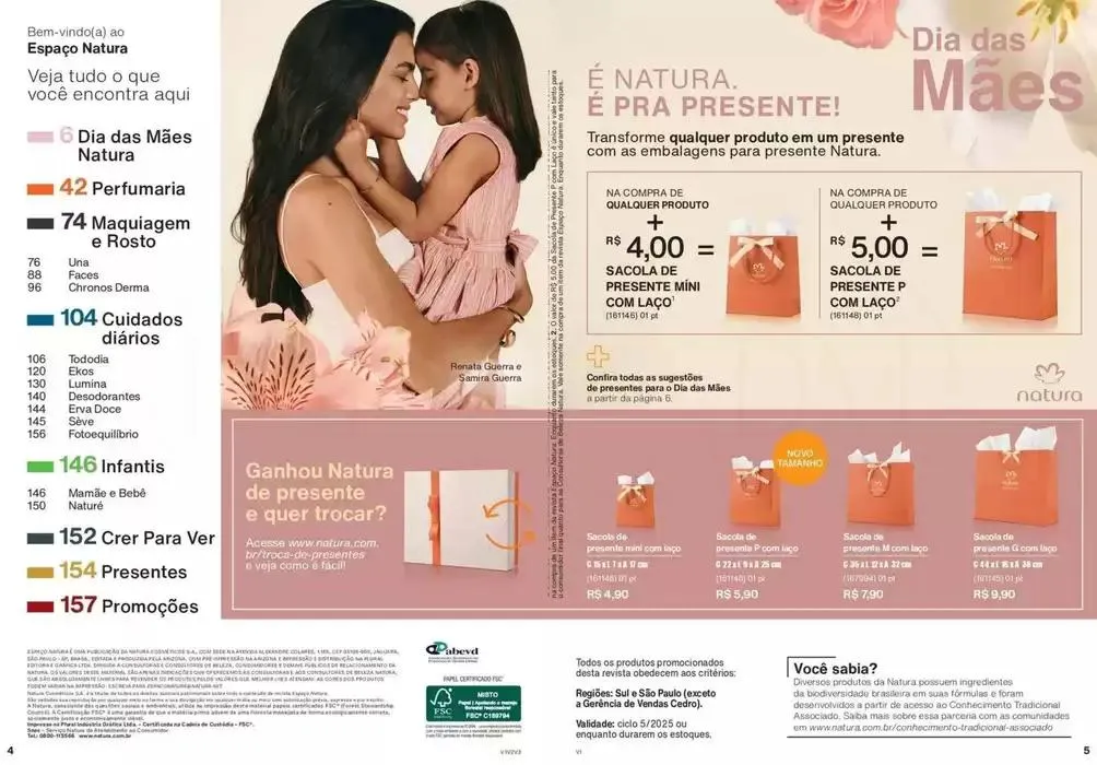 Encarte de Natura Revista Ciclo 5/2025 20 de fevereiro até 28 de fevereiro 2025 - Pagina 3