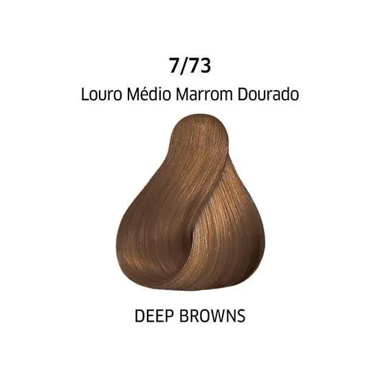 Tintura Color Perfect 7.73 Louro Médio Marrom Dourado