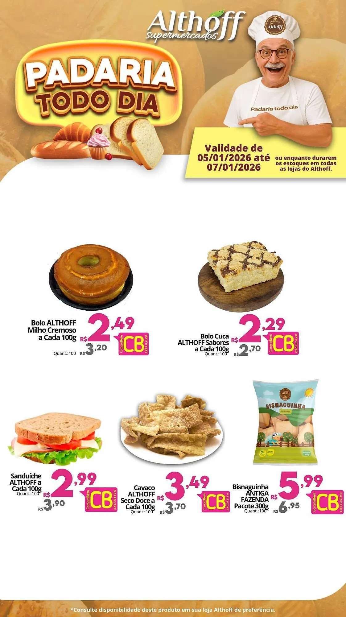 Encarte de Encarte Althoff Supermercados 7 de janeiro até 7 de janeiro 2026 - Pagina 1
