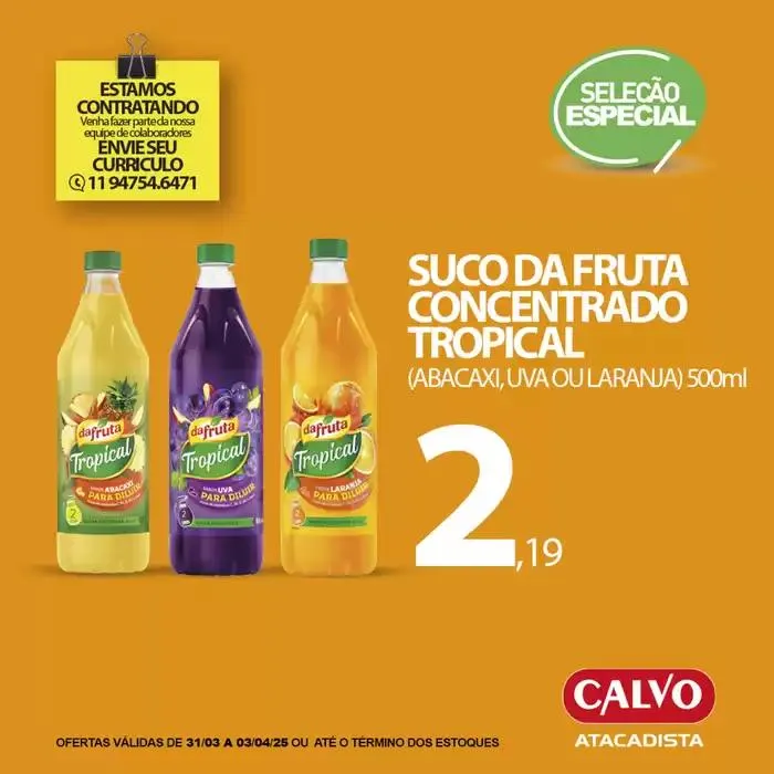 Encarte de Encarte Calvo Atacadista 31 de março até 3 de abril 2025 - Pagina 5