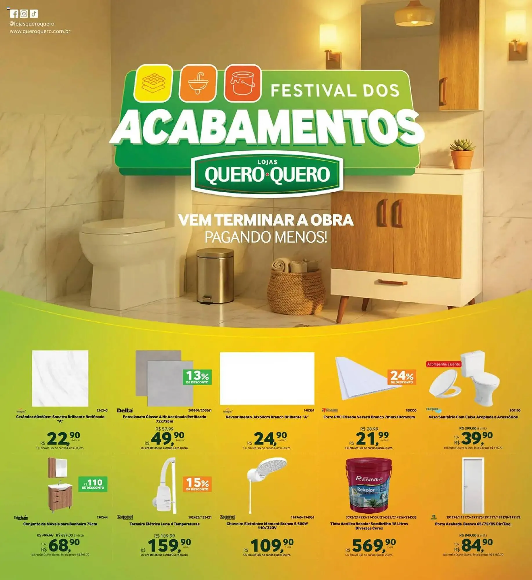 Encarte de Folheto Quero Quero 1 de maio até 26 de maio 2026 - Pagina 1