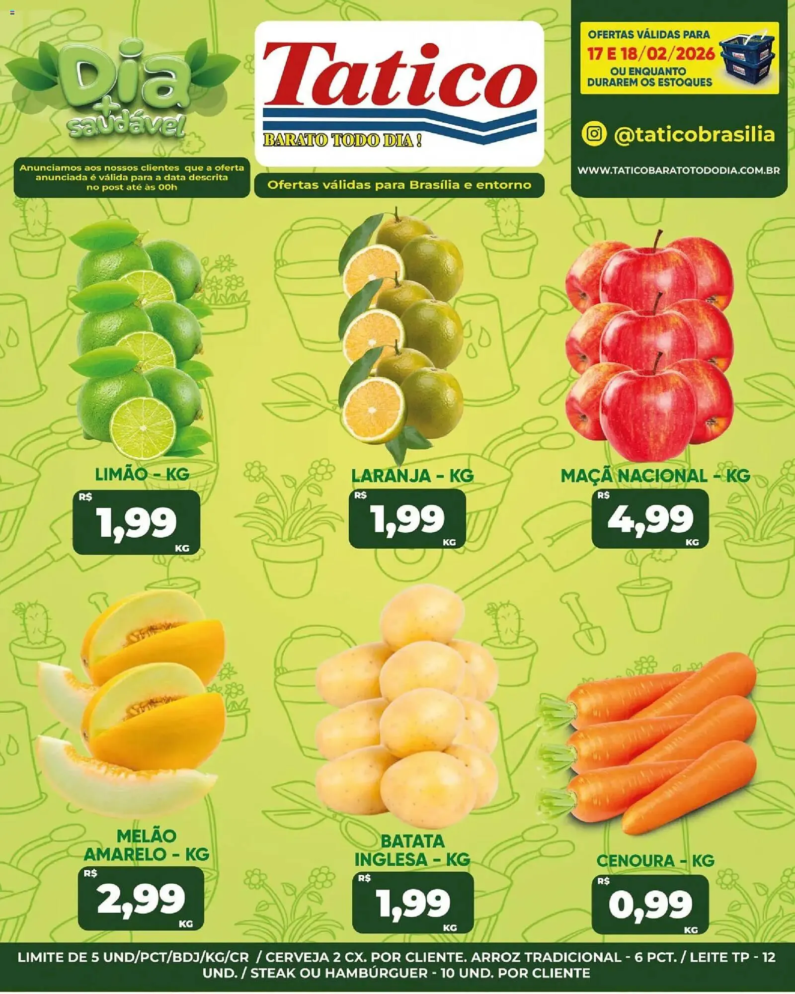 Encarte de Tabloide Tatico 19 de fevereiro até 22 de fevereiro 2026 - Pagina 32