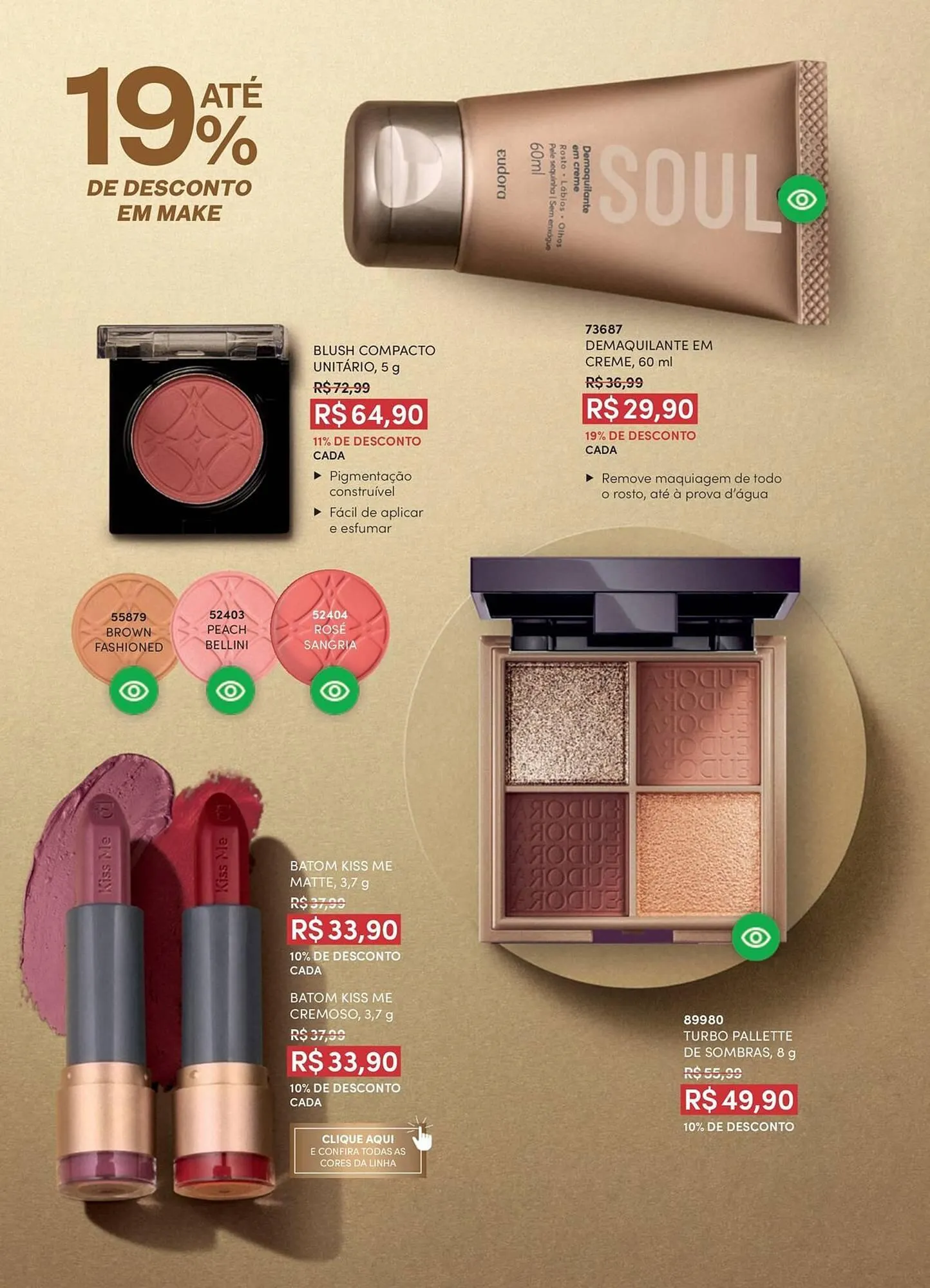 Encarte de Catálogo Eudora 1 de abril até 1 de maio 2026 - Pagina 12