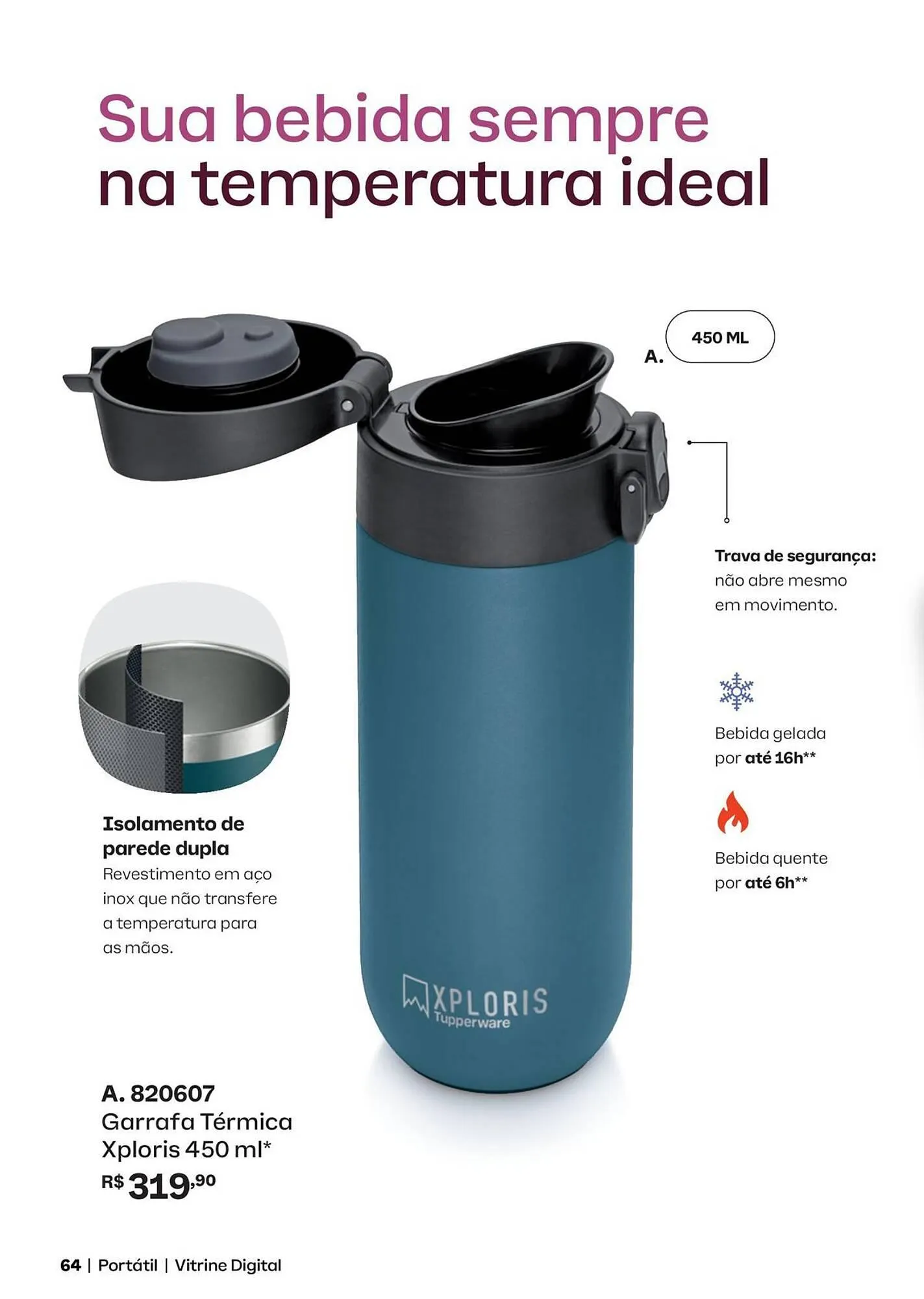 Encarte de Catálogo Tupperware 8 de maio até 31 de maio 2026 - Pagina 64
