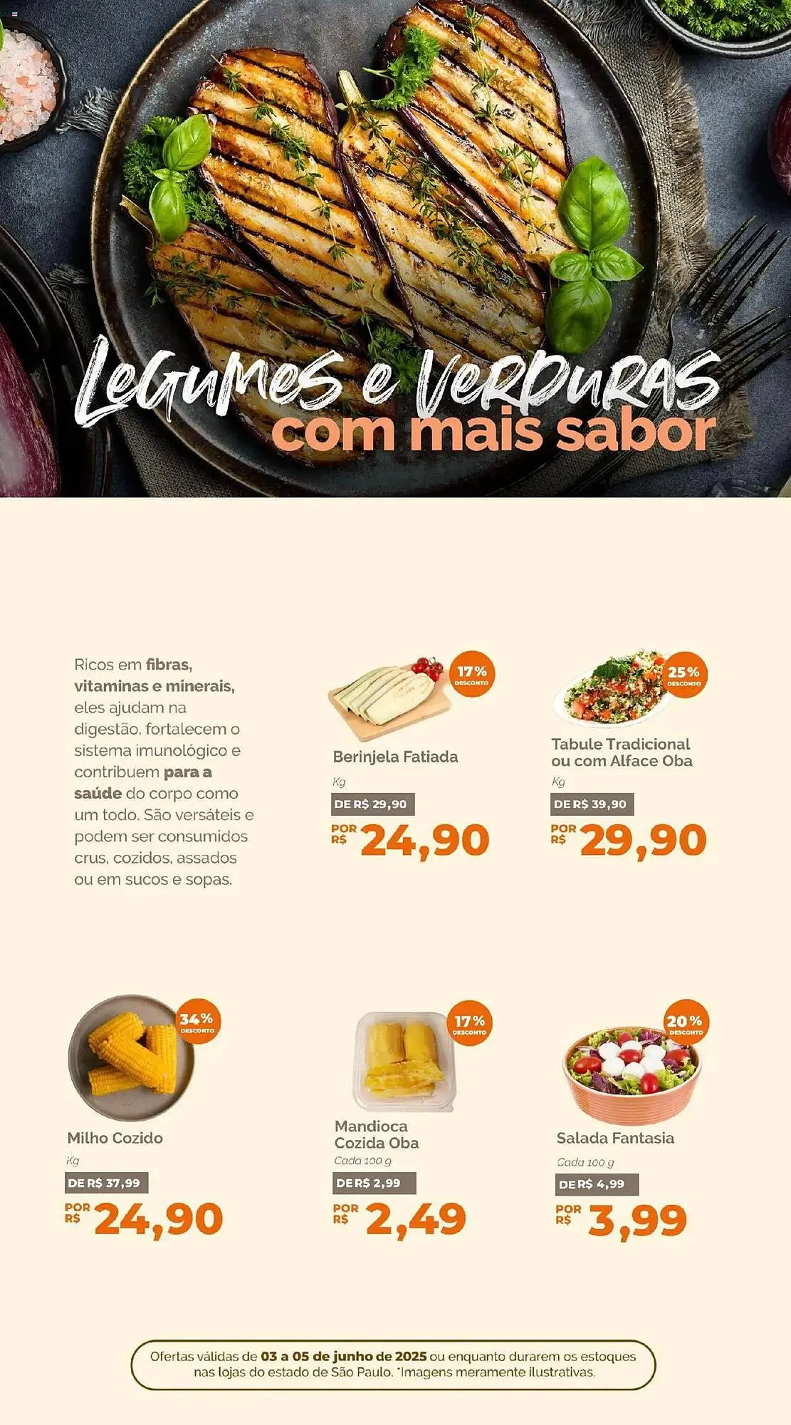 Encarte de Catálogo Oba Hortifruti 3 de junho até 5 de junho 2025 - Pagina 4