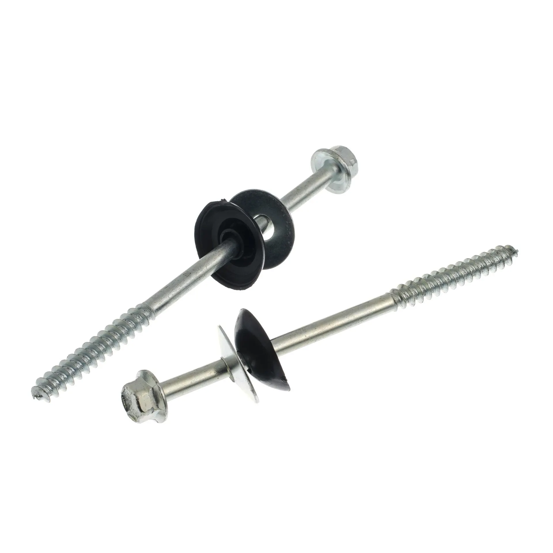 Parafuso para Fixação de Telha 5/16" x 130mm com Arruelas de Vedação 10 Unidades - Bemfixa