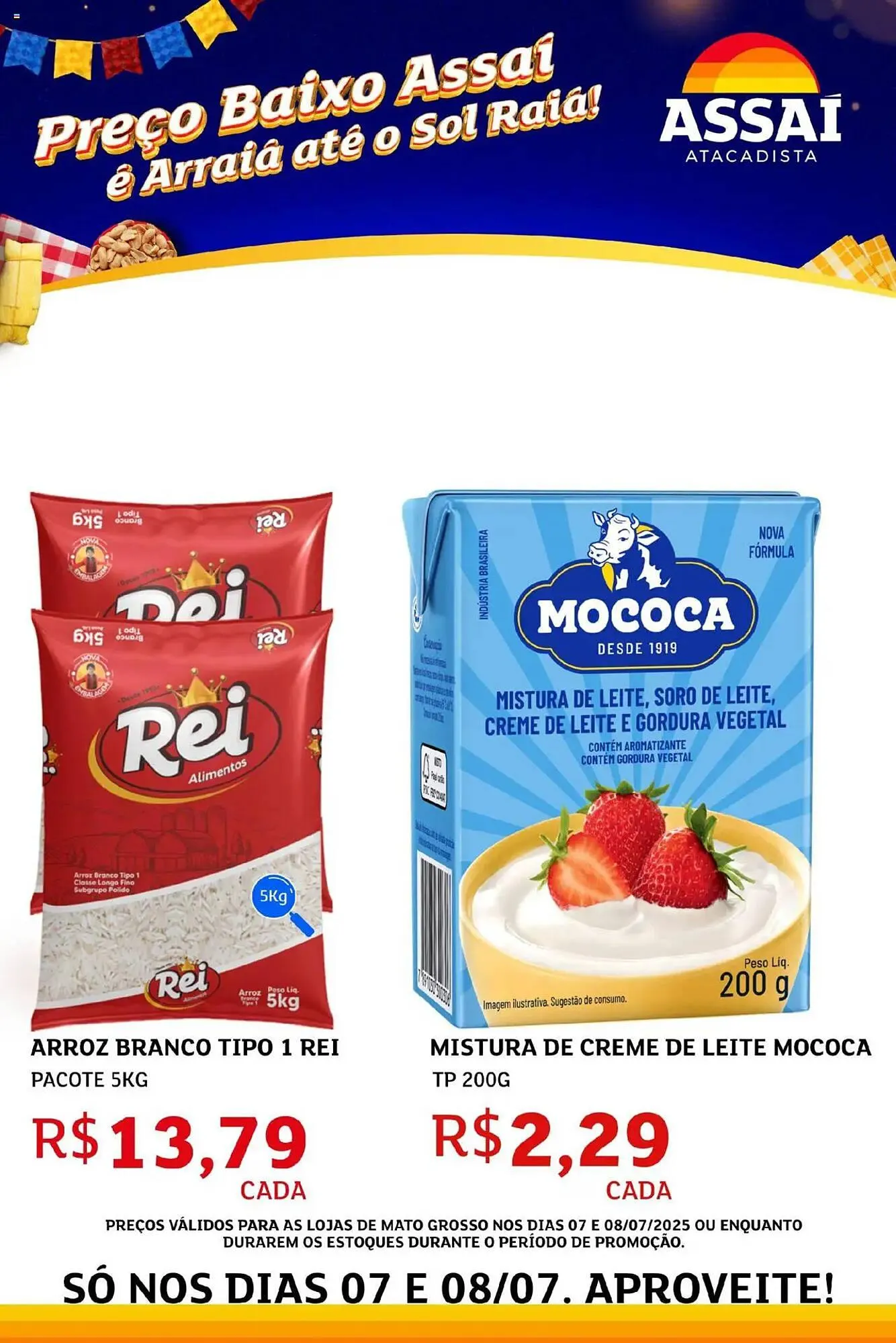Encarte de Catálogo Assaí Atacadista 7 de julho até 8 de julho 2025 - Pagina 1