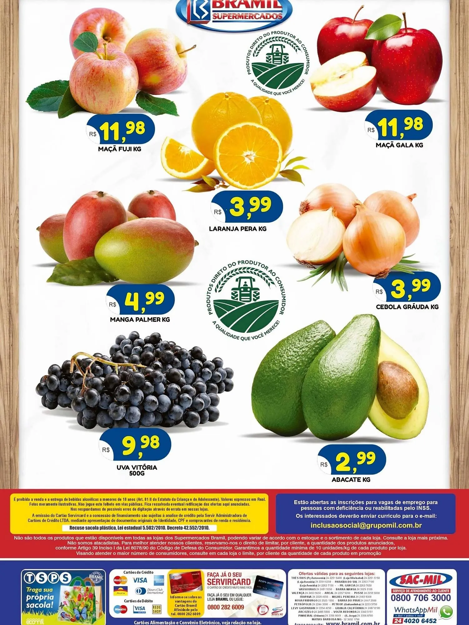 Encarte de Encarte Bramil Supermercados 30 de março até 1 de abril 2026 - Pagina 2