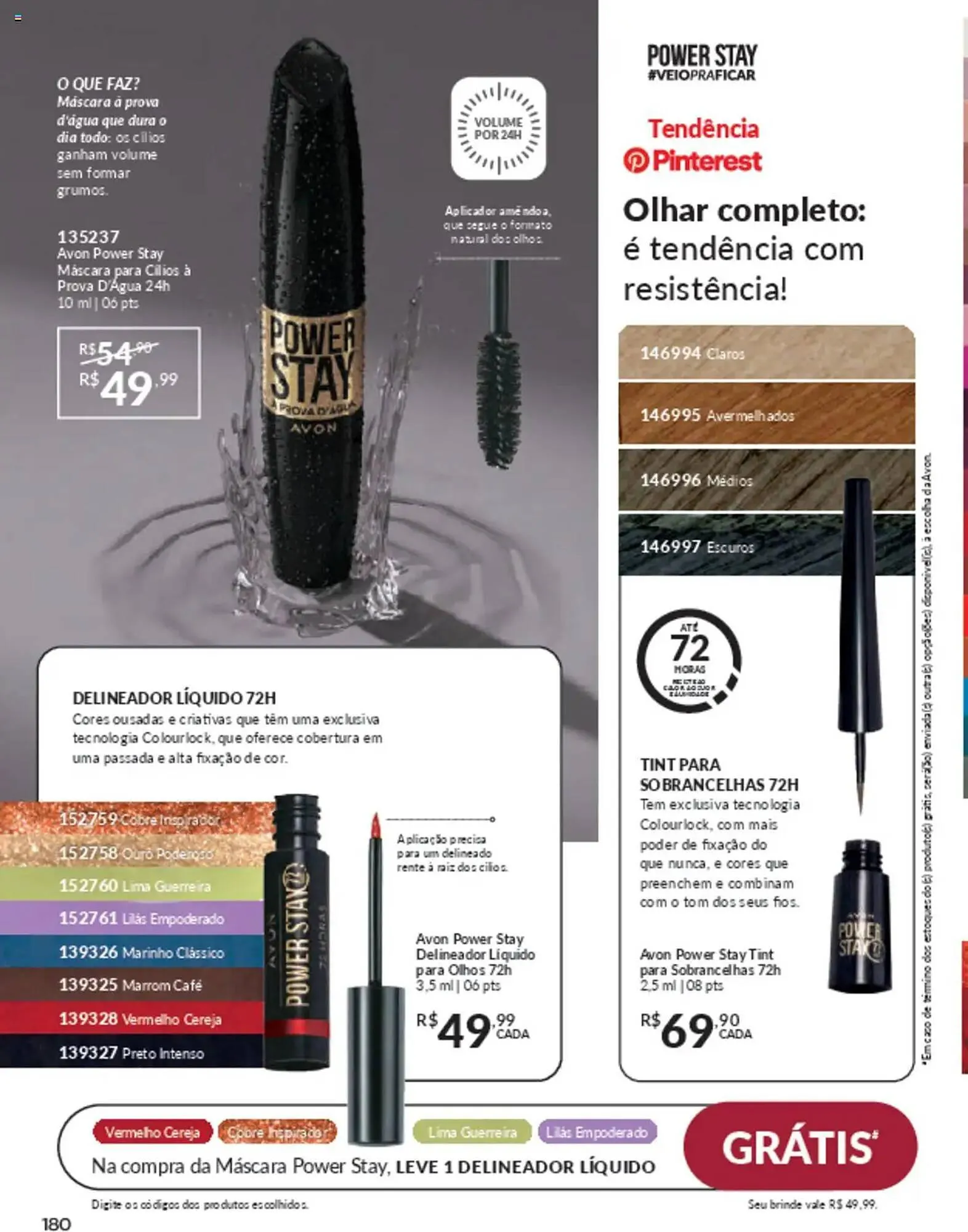Encarte de Catálogo Avon 10 de março até 30 de junho 2025 - Pagina 180