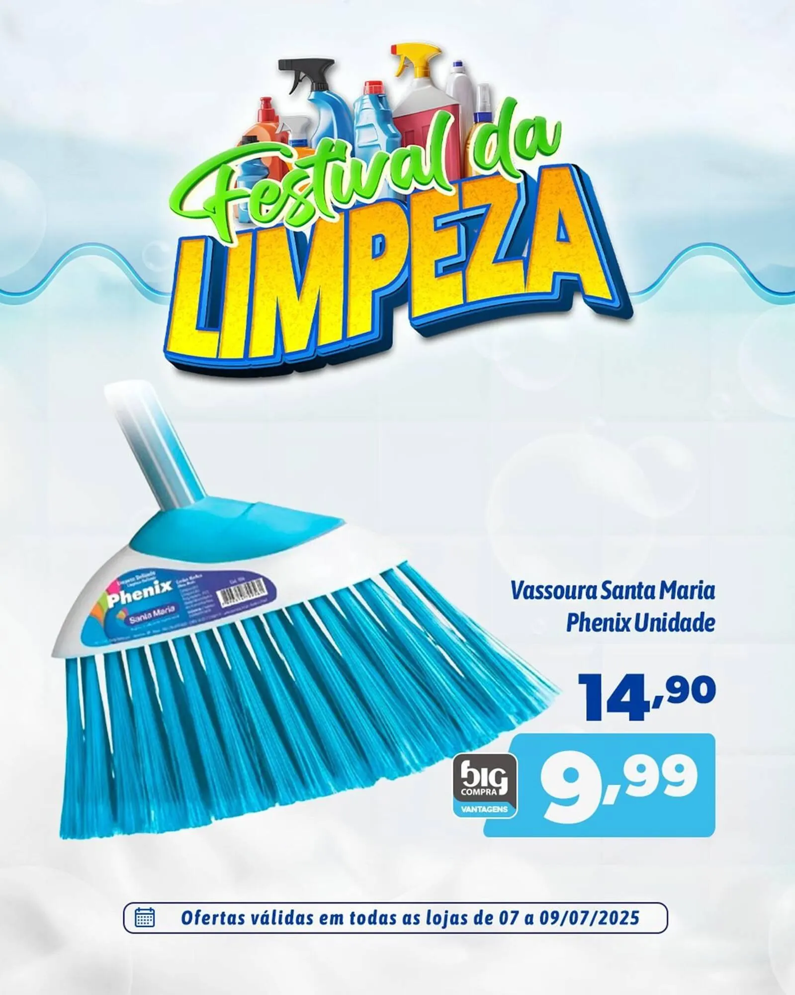 Encarte de Catálogo Supermercados Big Compra 7 de julho até 9 de julho 2025 - Pagina 1