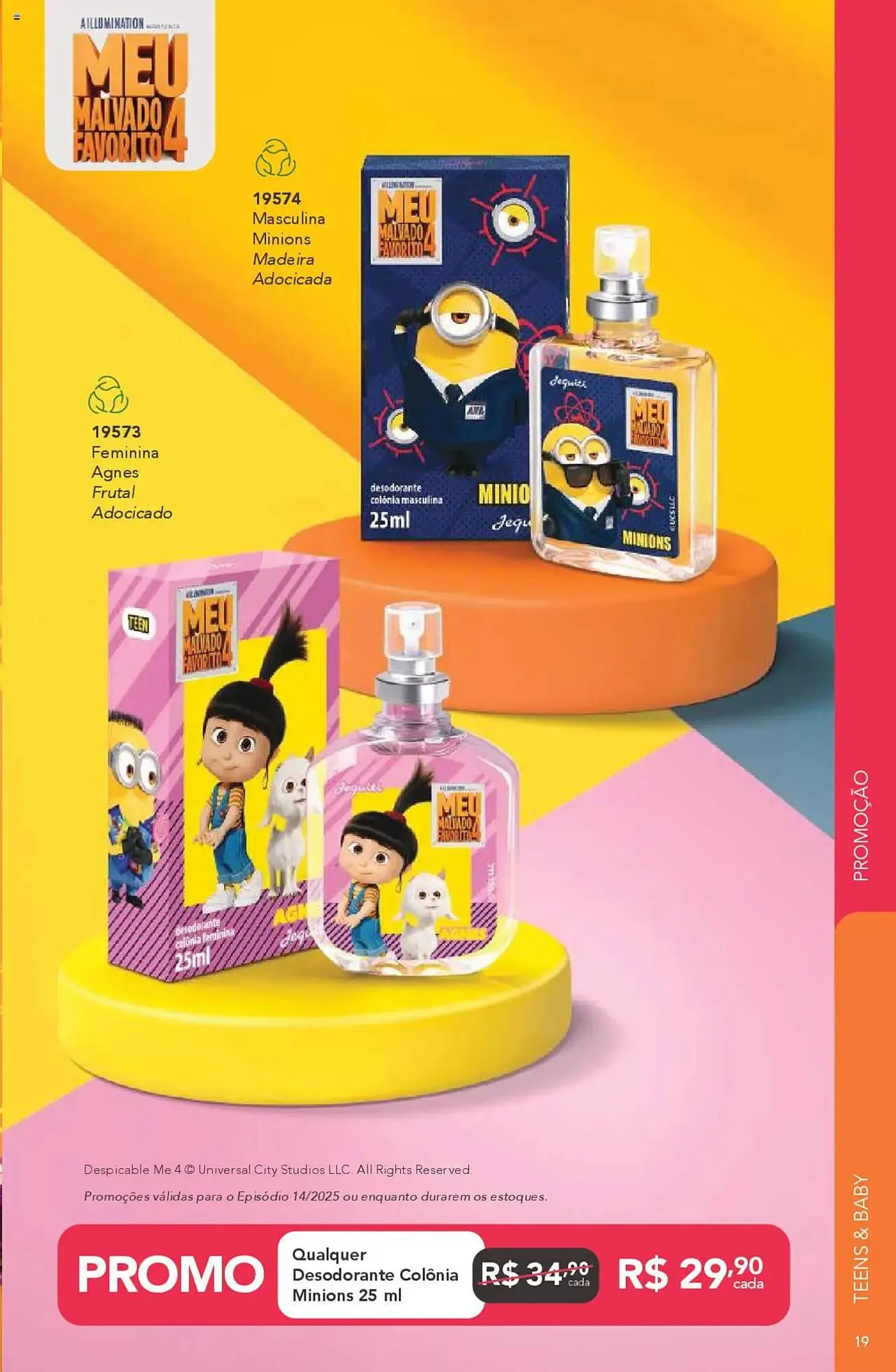 Encarte de Catálogo Jequiti 3 de outubro até 30 de outubro 2025 - Pagina 19