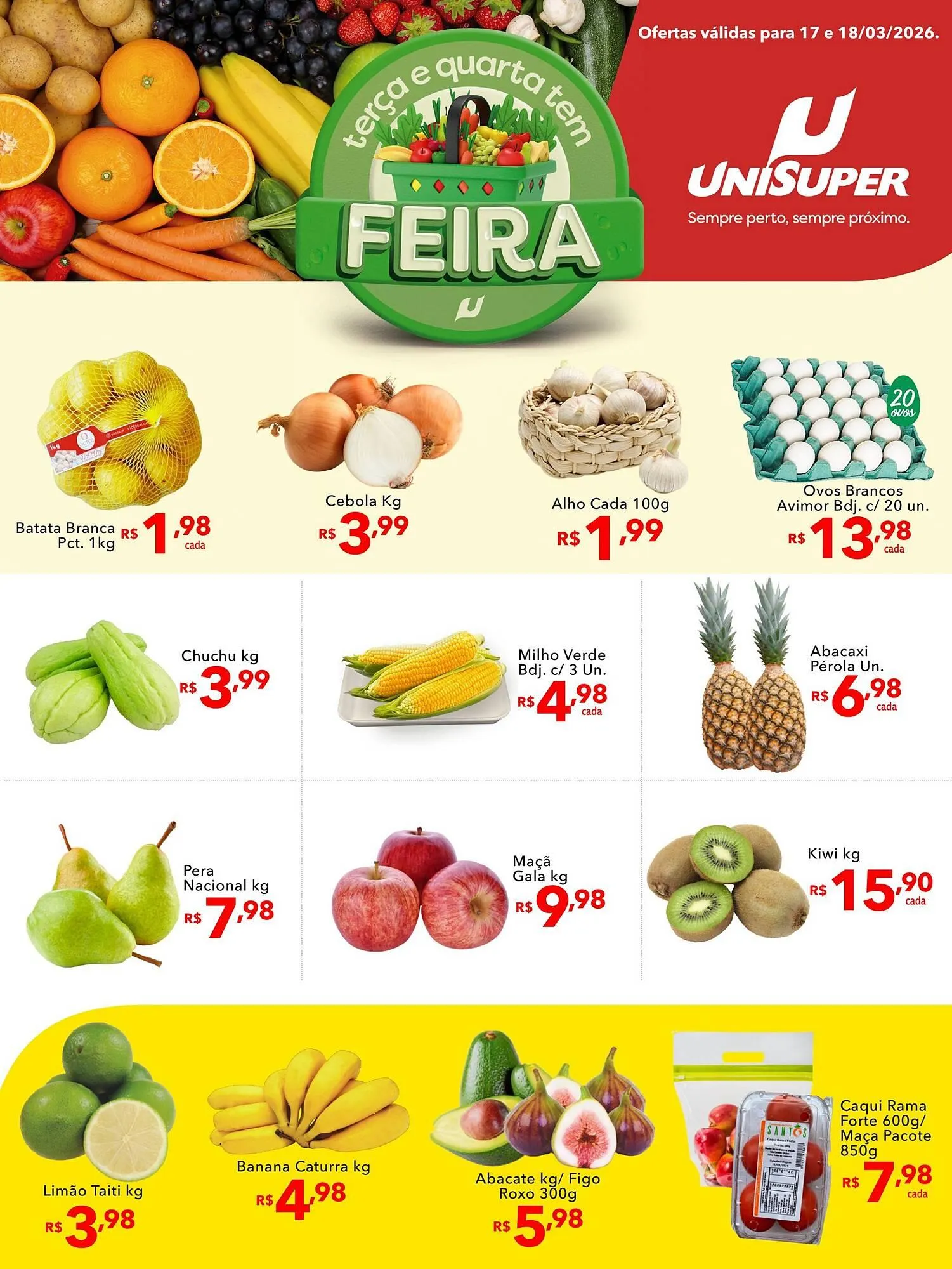 Encarte de Encarte UniSuper 17 de março até 18 de março 2026 - Pagina 1
