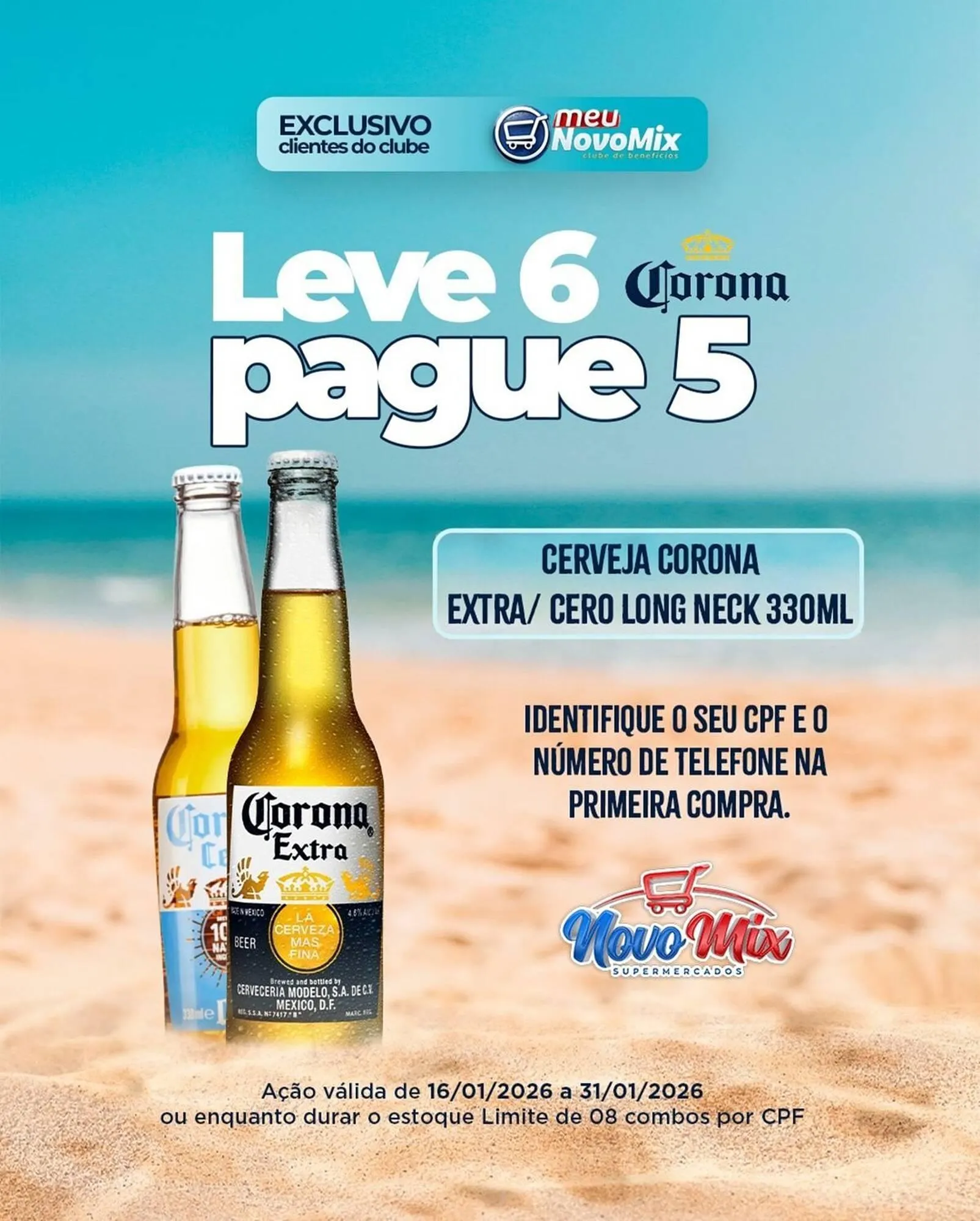 Encarte de Encarte Novo Mix 16 de janeiro até 31 de janeiro 2026 - Pagina 6