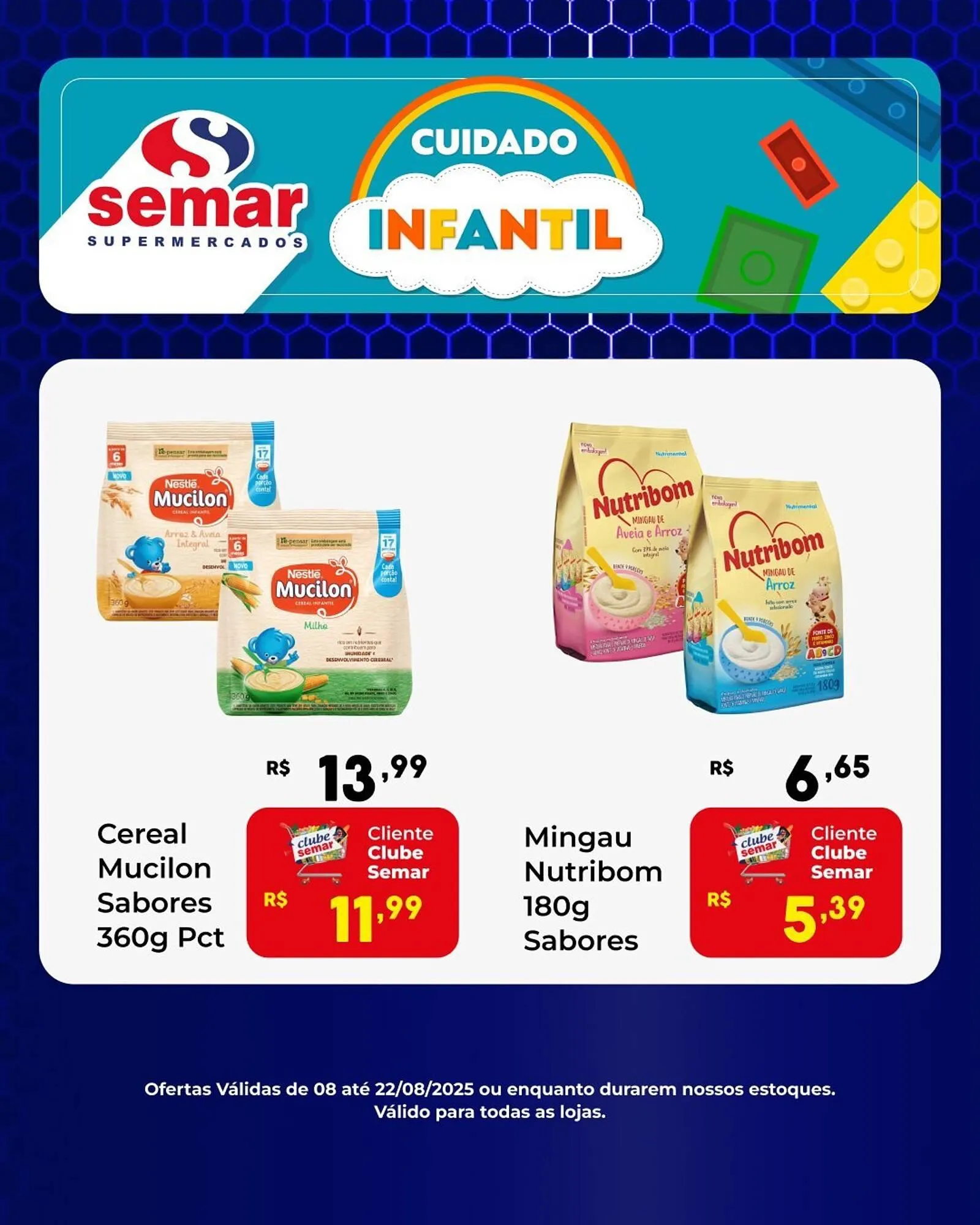 Encarte de Catálogo Semar Supermercado 10 de agosto até 22 de agosto 2025 - Pagina 3