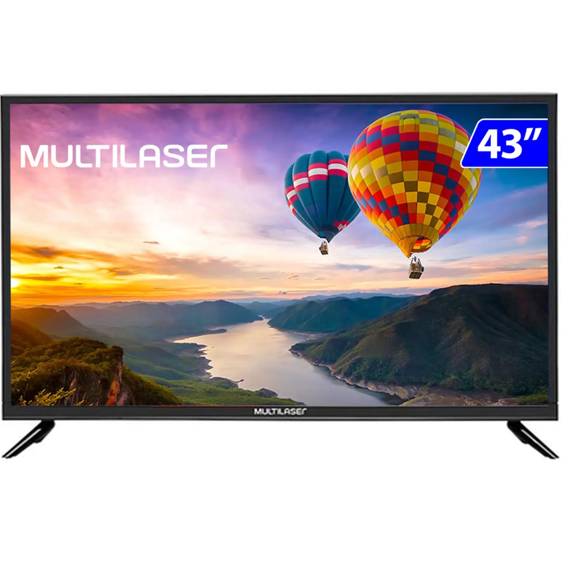 Smart TV Multilaser LED 43" Full HD Wi-Fi Integrado Linux HDMI TL027