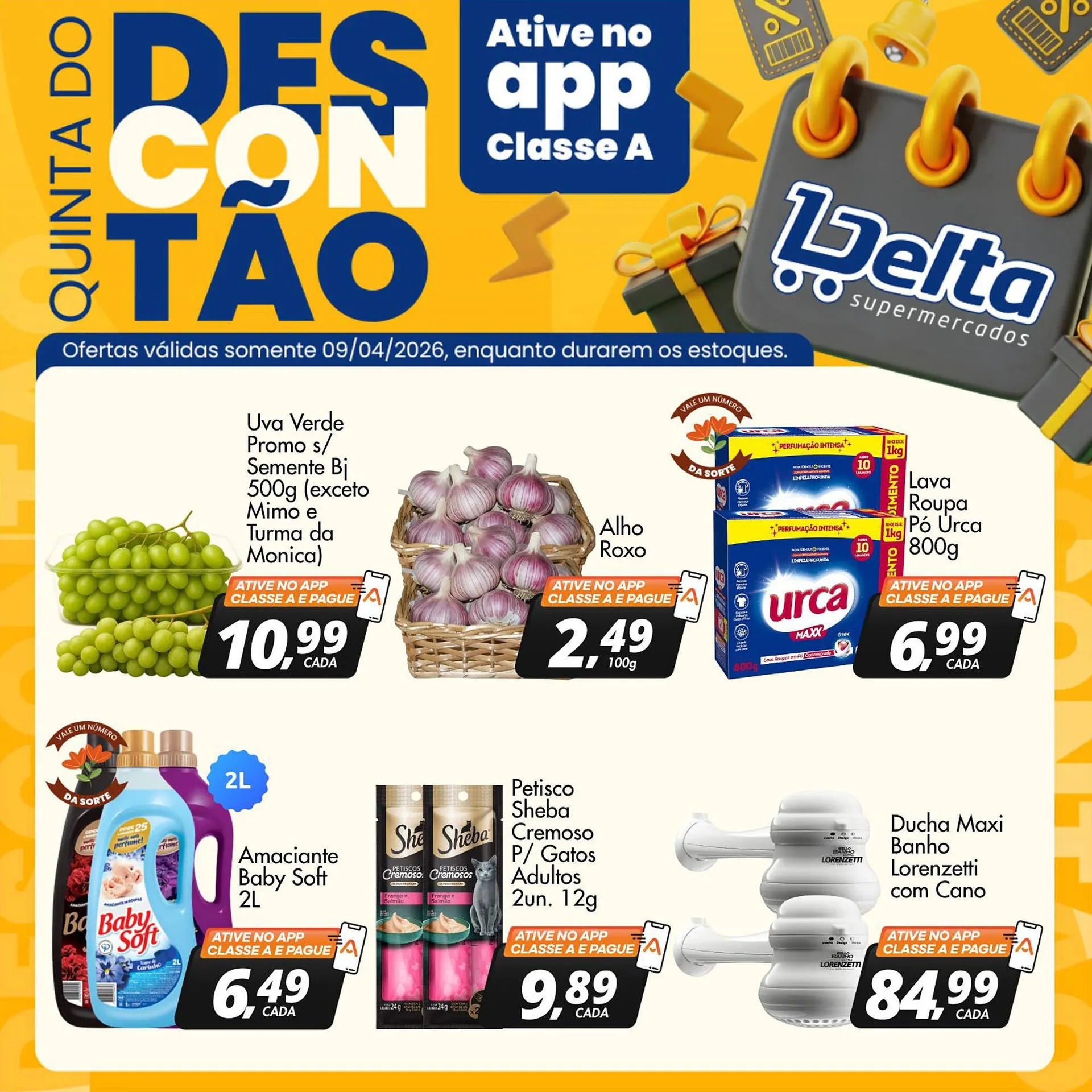 Encarte de Catálogo Delta Supermercados 9 de abril até 9 de abril 2026 - Pagina 3