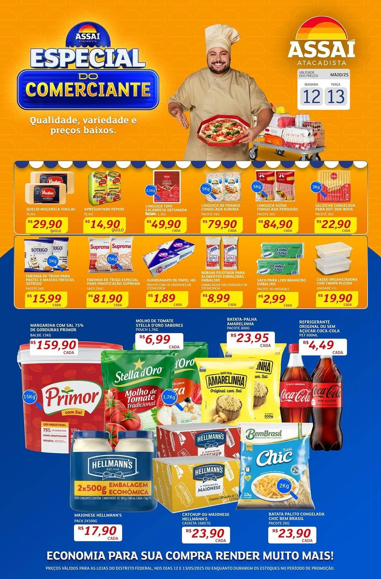 Encarte de Catálogo Assaí Atacadista 12 de maio até 13 de maio 2025 - Pagina 1