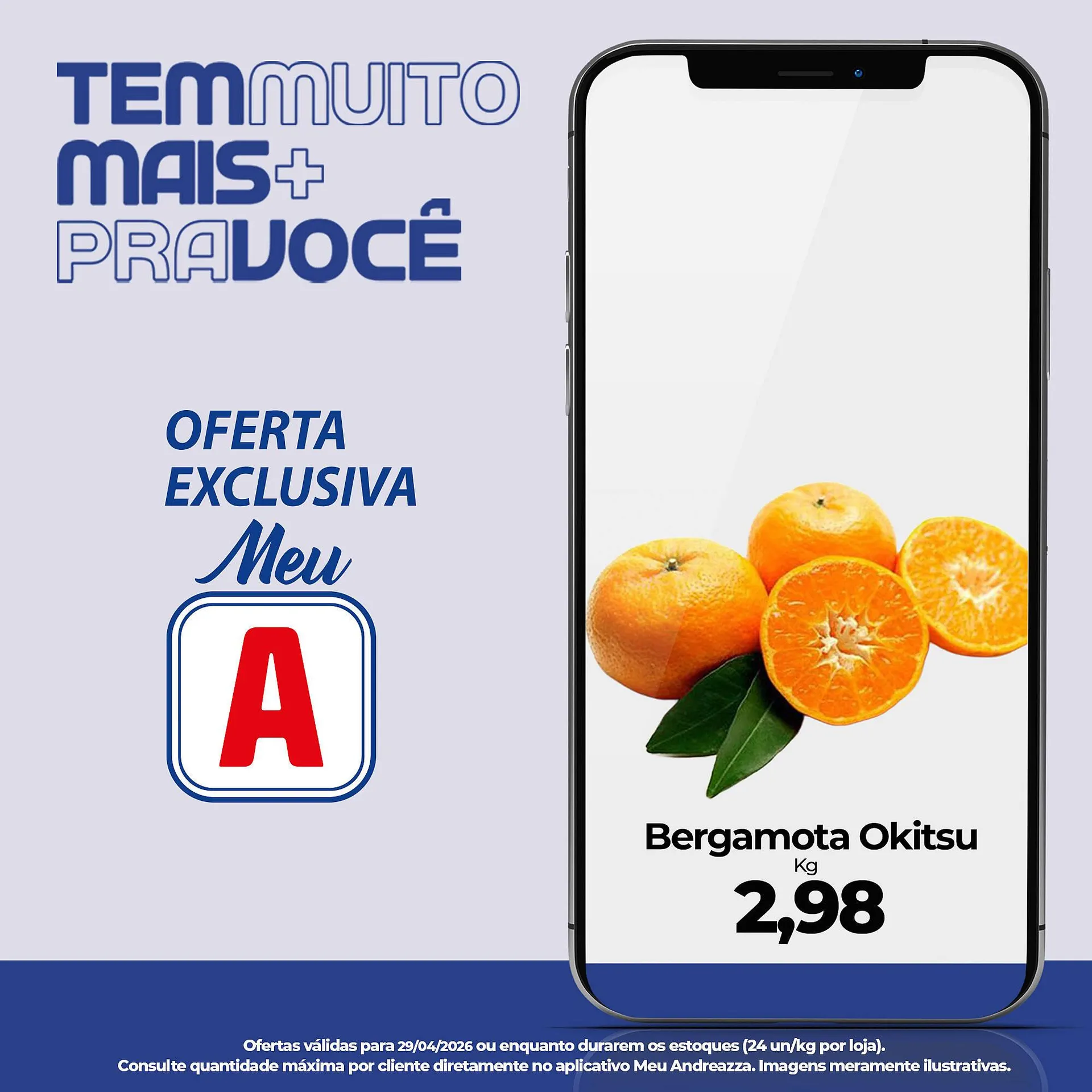 Encarte de Catálogo Supermercados Andreazza 29 de abril até 29 de abril 2026 - Pagina 1