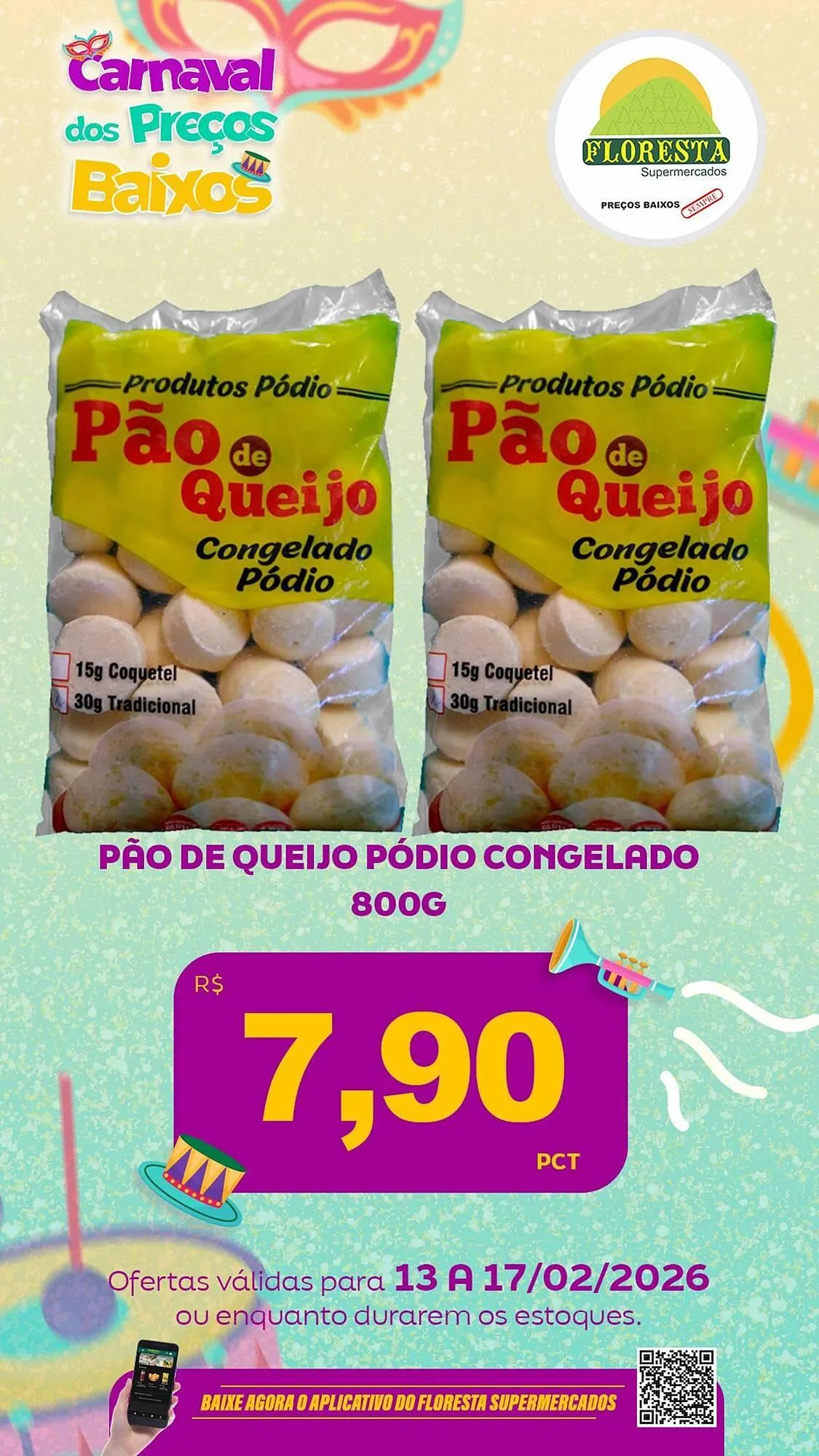 Encarte de Catálogo Floresta Supermercados 13 de fevereiro até 17 de fevereiro 2026 - Pagina 47