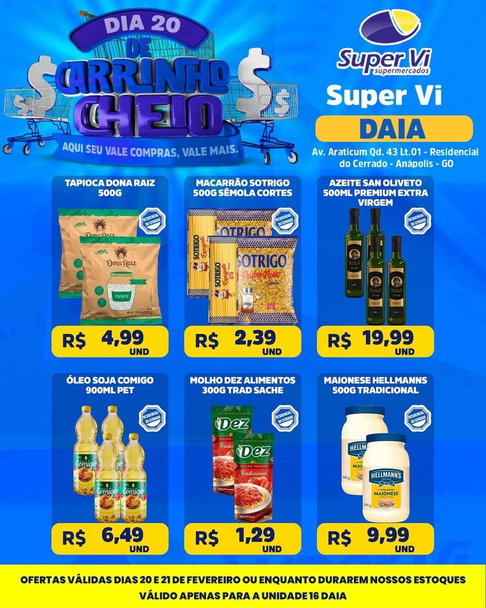 Encarte de Catálogo Super Vi Supermercados 20 de fevereiro até 21 de fevereiro 2026 - Pagina 3