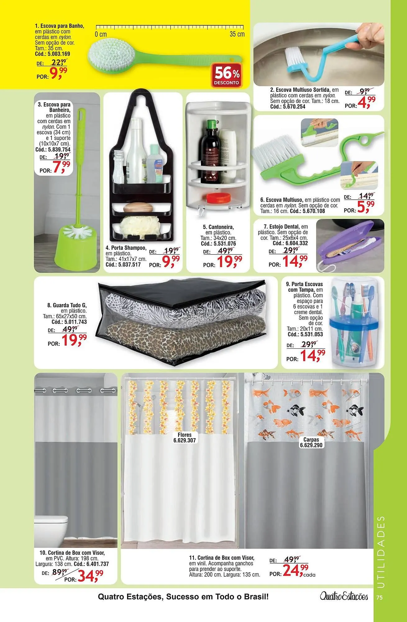 Encarte de Revista Quatro Estações 30 de março até 7 de julho 2026 - Pagina 71