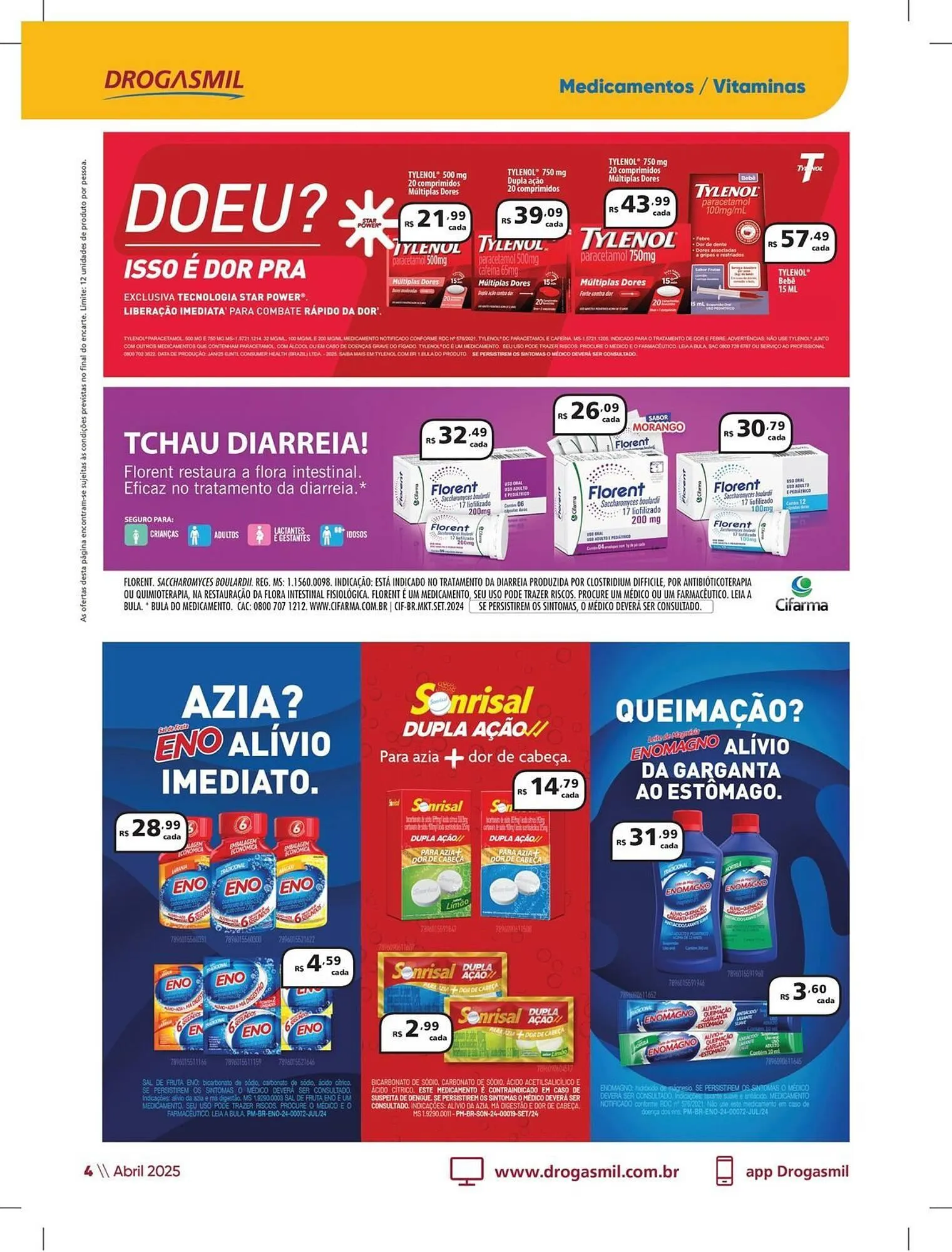 Encarte de Catálogo Drogasmil 9 de abril até 1 de maio 2025 - Pagina 4