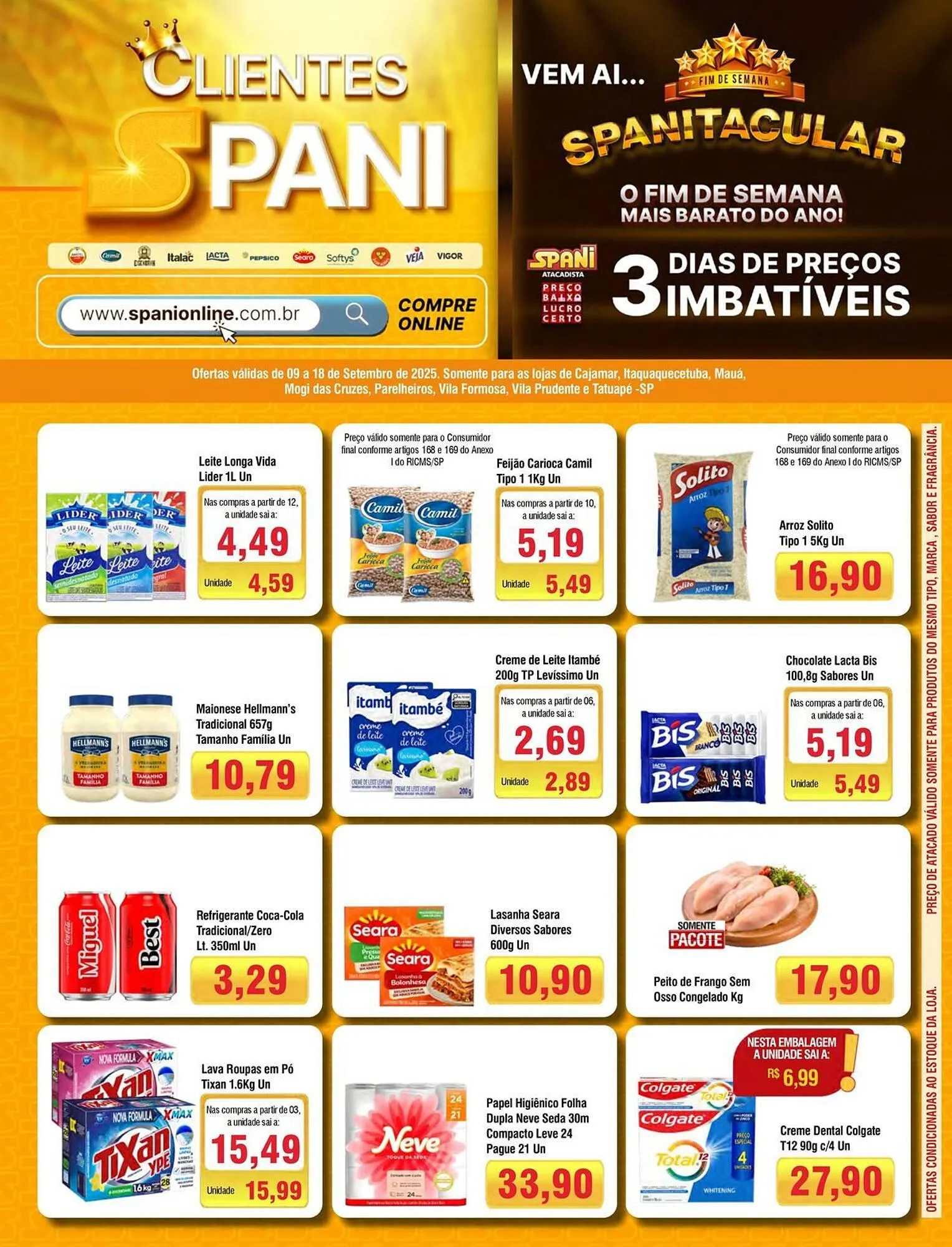 Folheto Spani Atacadista - 1
