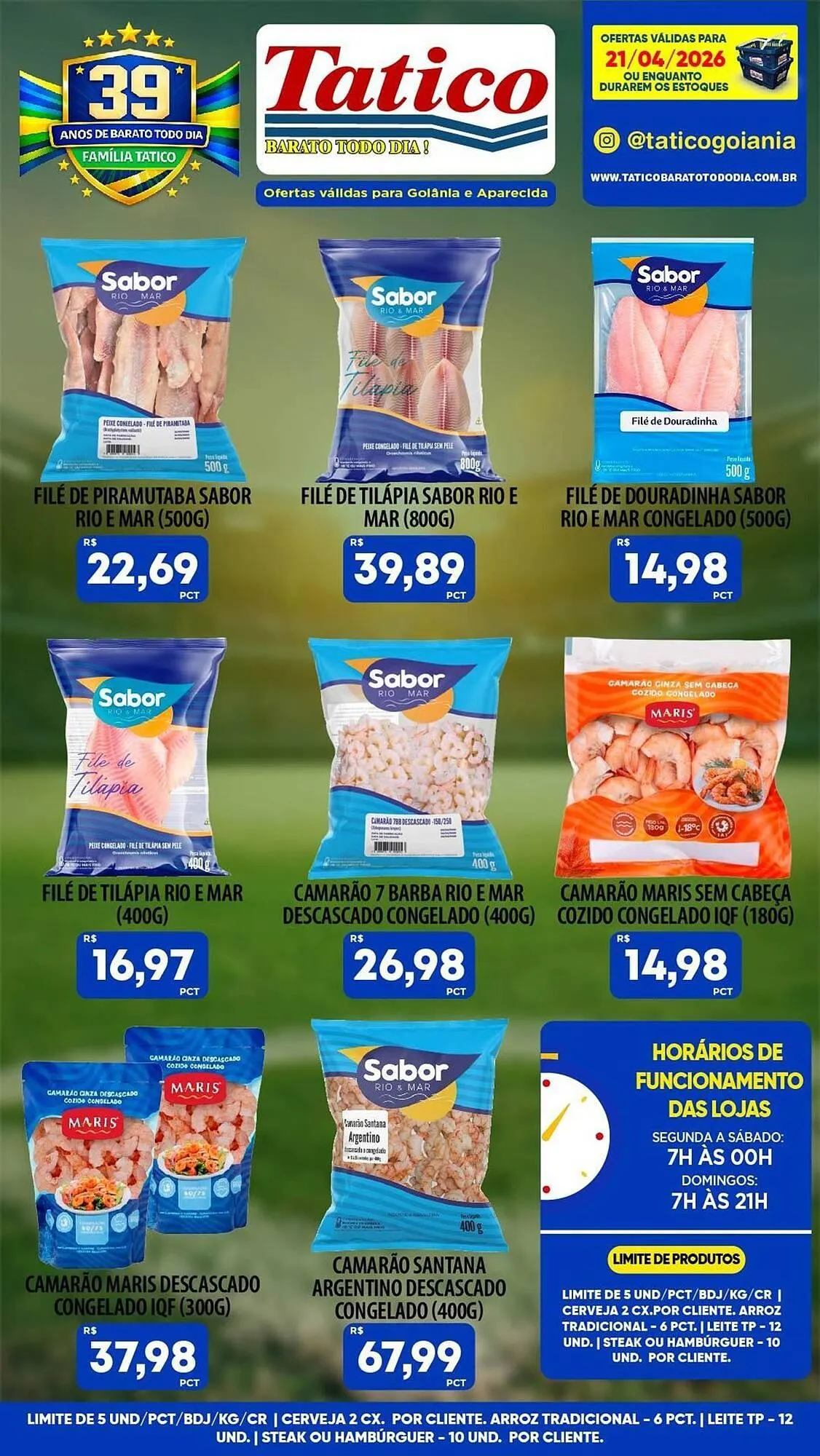Encarte de Tabloide Tatico 21 de abril até 21 de abril 2026 - Pagina 14