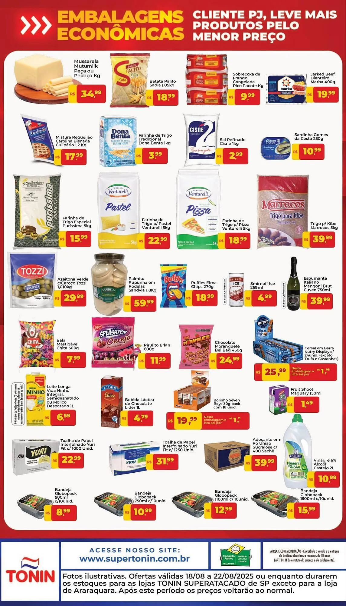 Encarte de Catálogo Tonin Superatacado 18 de agosto até 22 de agosto 2025 - Pagina 2