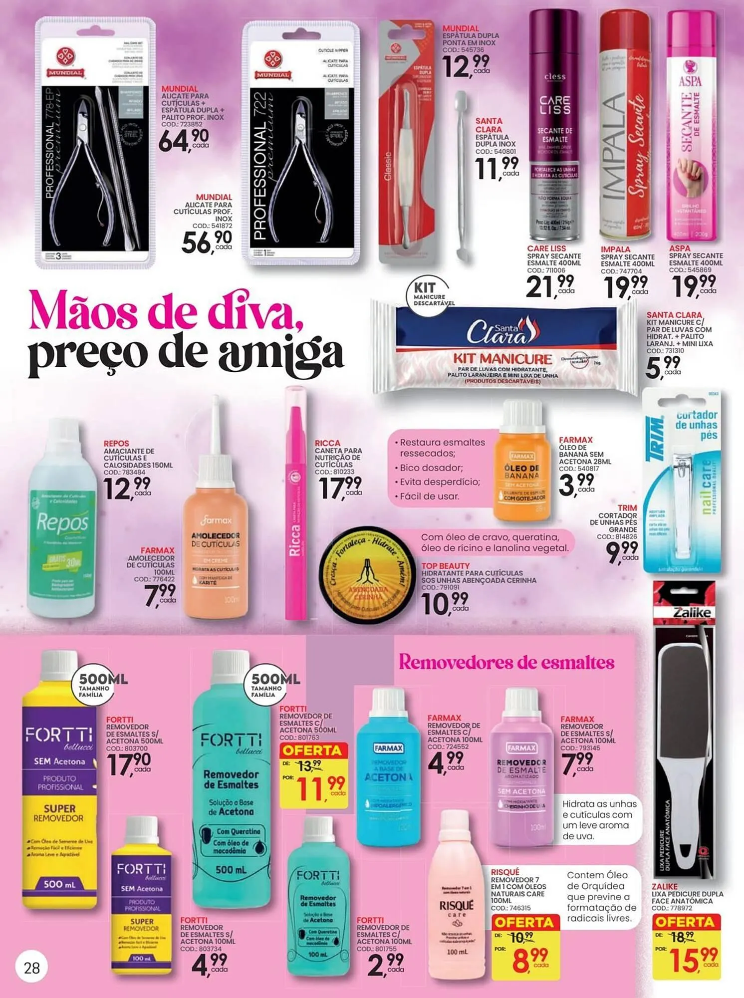 Encarte de Folheto Lojas Rede 30 de setembro até 2 de novembro 2025 - Pagina 28