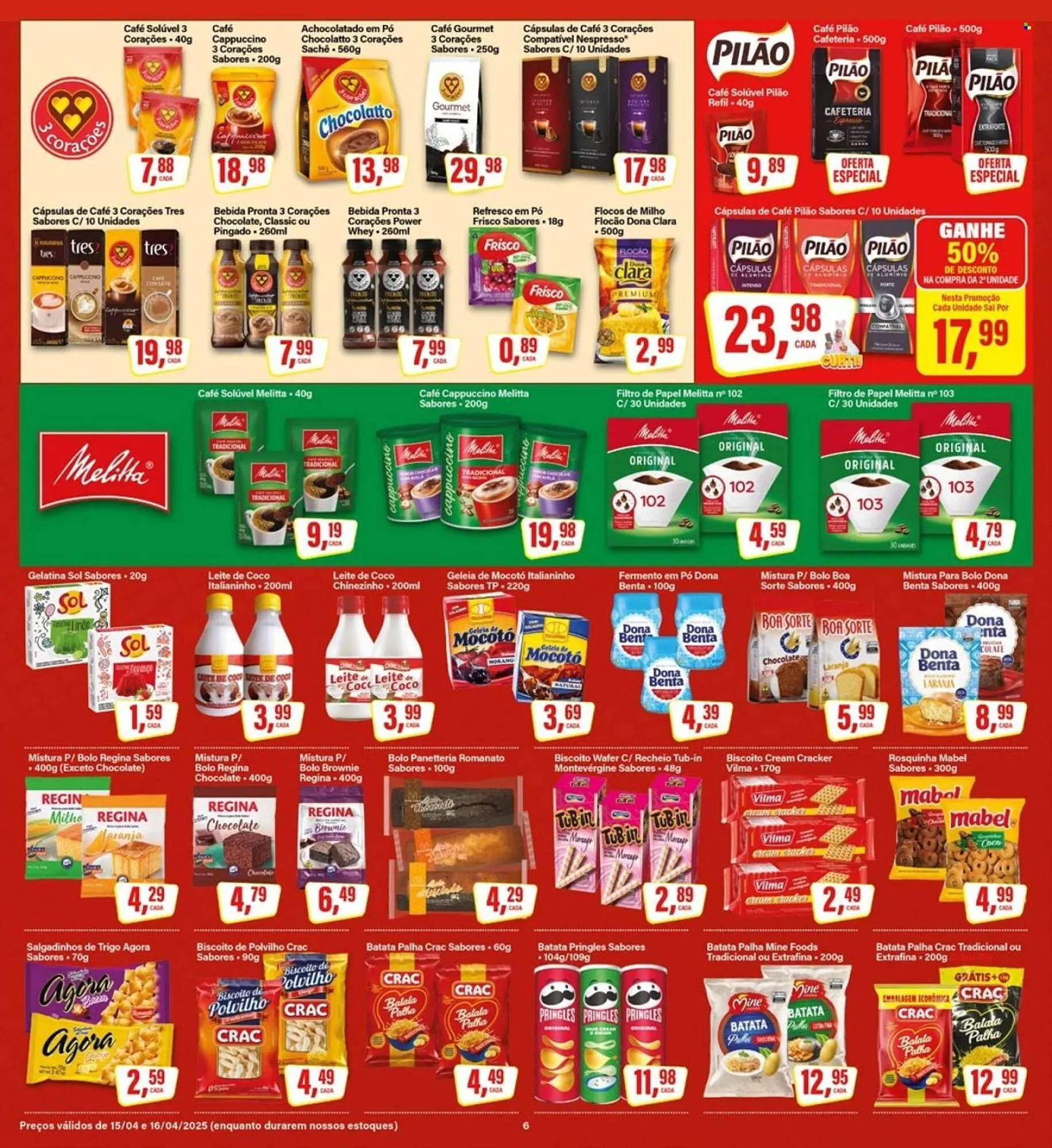 Encarte de Catálogo Rede Supermarket 15 de abril até 16 de abril 2025 - Pagina 6