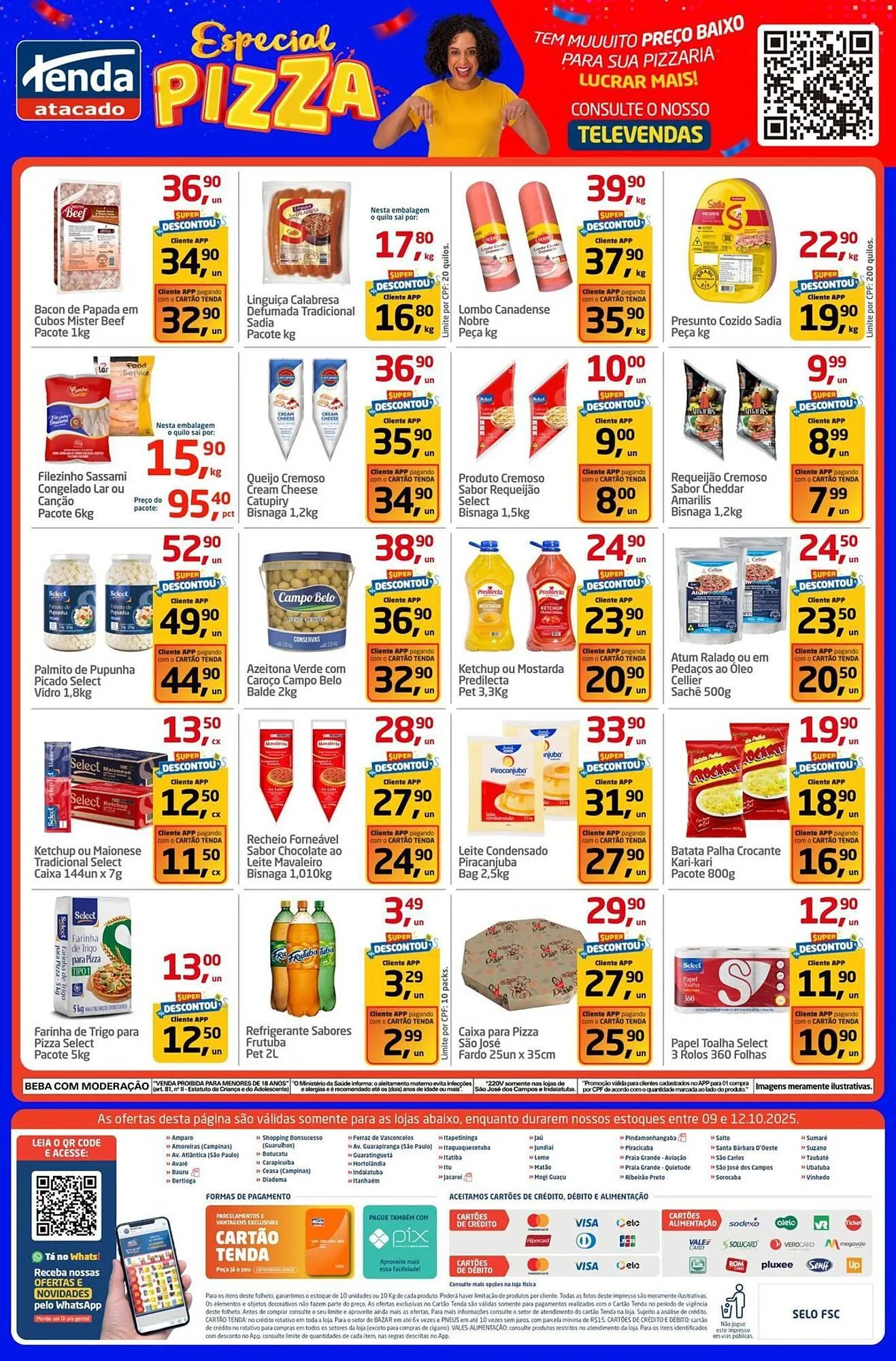 Encarte de Folheto Tenda Atacado 9 de outubro até 12 de outubro 2025 - Pagina 8