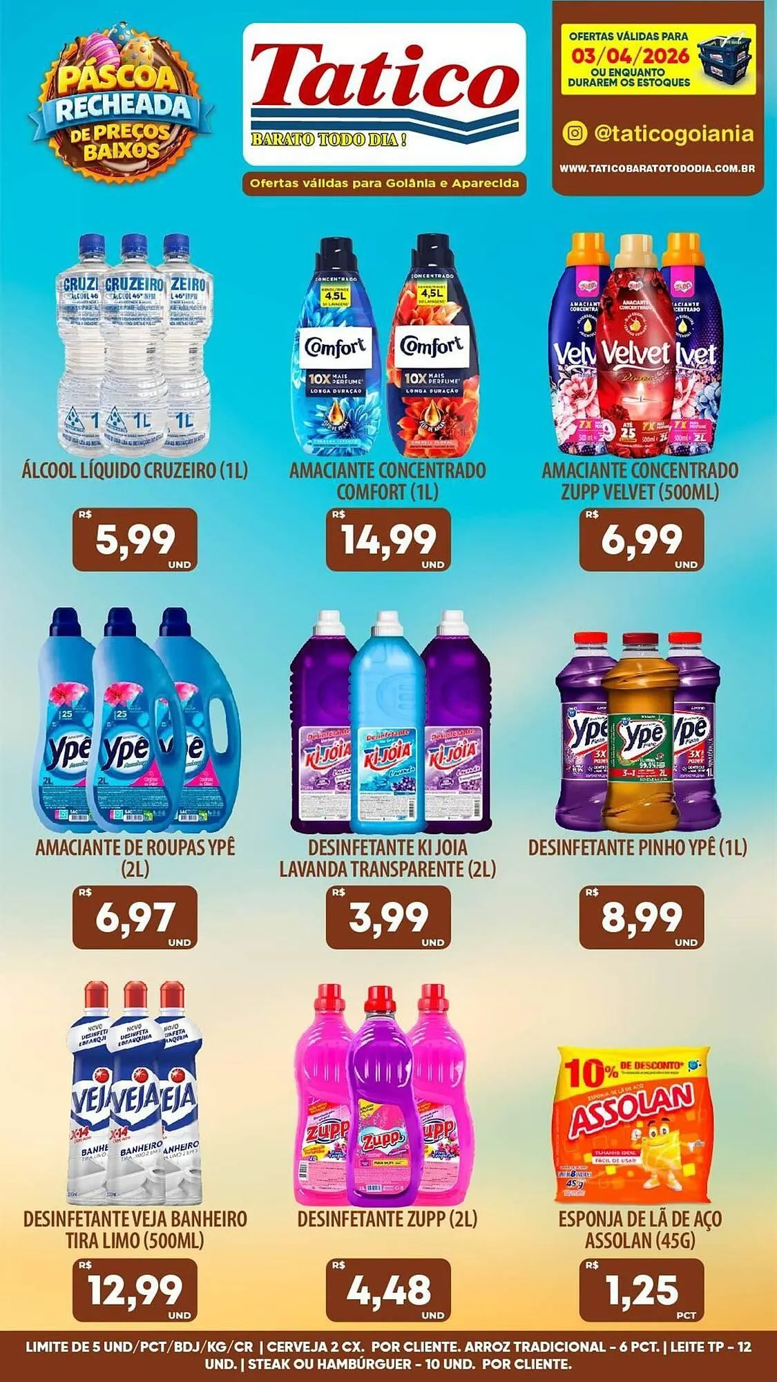 Encarte de Tabloide Tatico 3 de abril até 3 de abril 2026 - Pagina 28