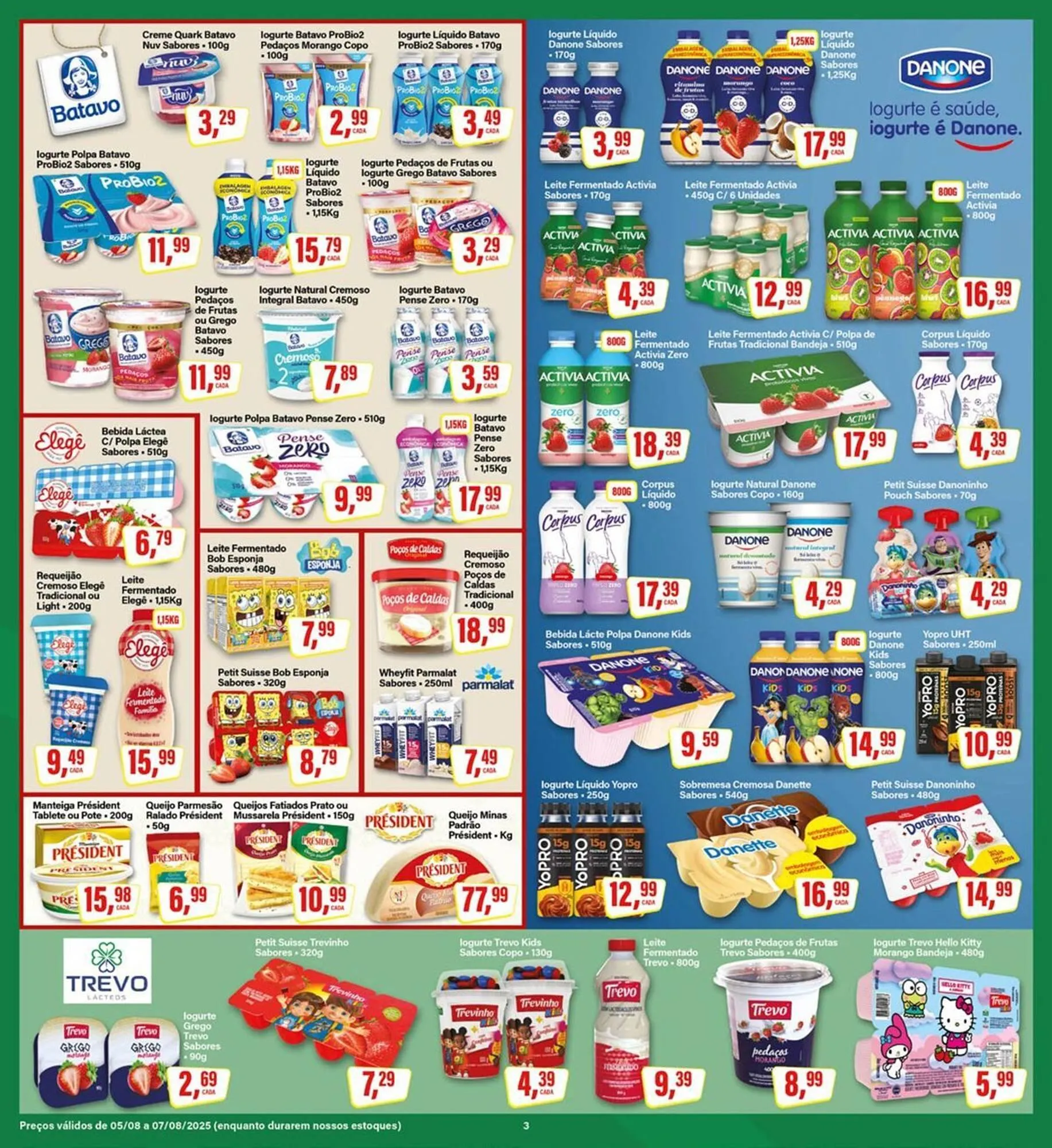 Encarte de Catálogo Rede Supermarket 5 de agosto até 7 de agosto 2025 - Pagina 3