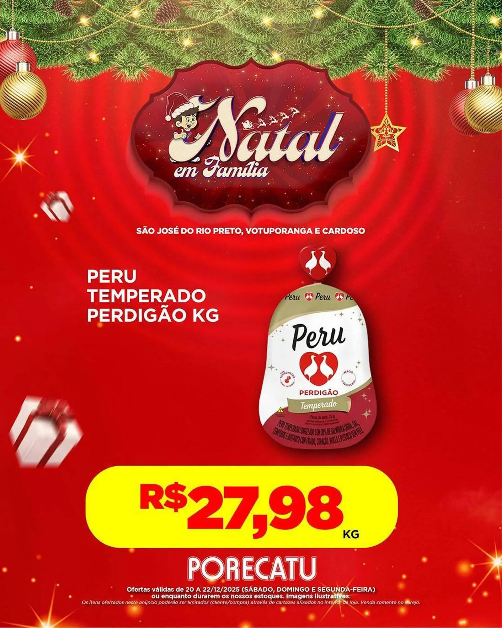 Encarte de Catálogo Supermercado Porecatu 20 de dezembro até 22 de dezembro 2025 - Pagina 4