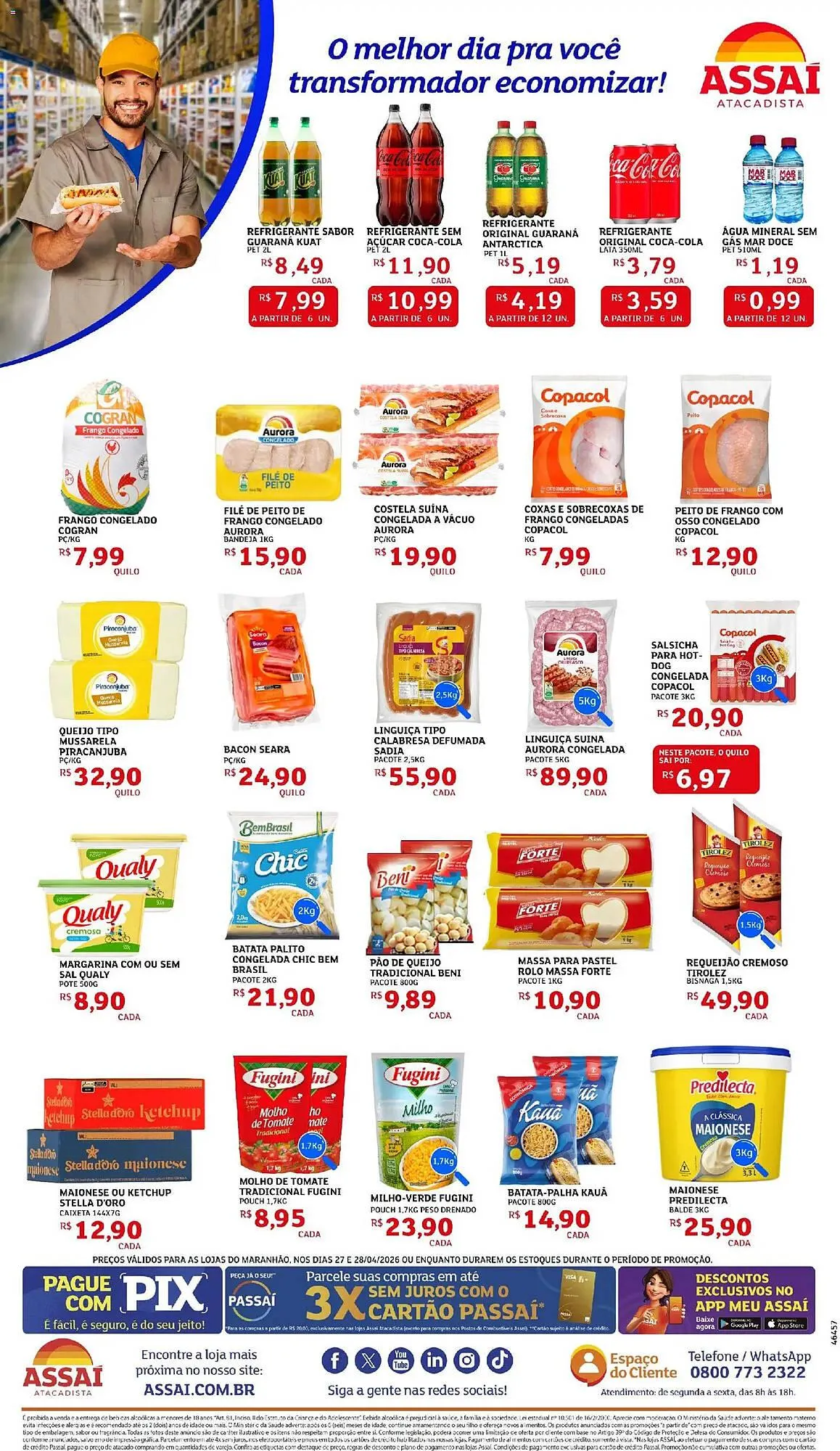 Encarte de Encarte Assaí Atacadista 27 de abril até 28 de abril 2026 - Pagina 2