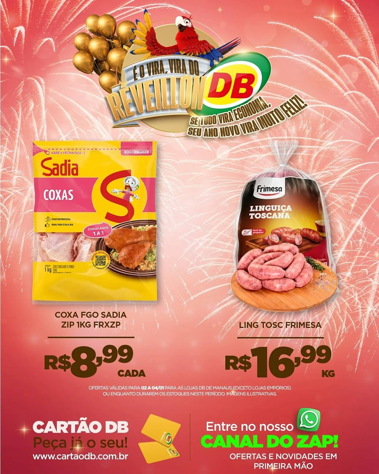 Encarte de Catálogo DB Supermercados 2 de janeiro até 4 de janeiro 2026 - Pagina 2