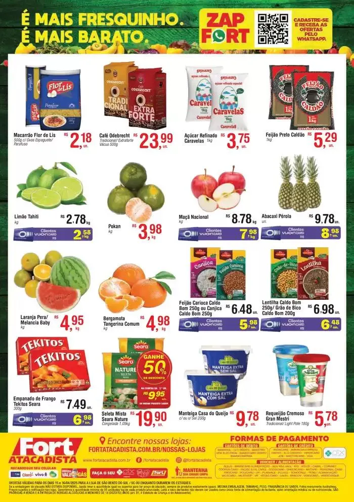 Encarte de SC FORT Lamina FLV 3 e 4 15 e 16 04 25 Sao Bento 15 de abril até 16 de abril 2025 - Pagina 2