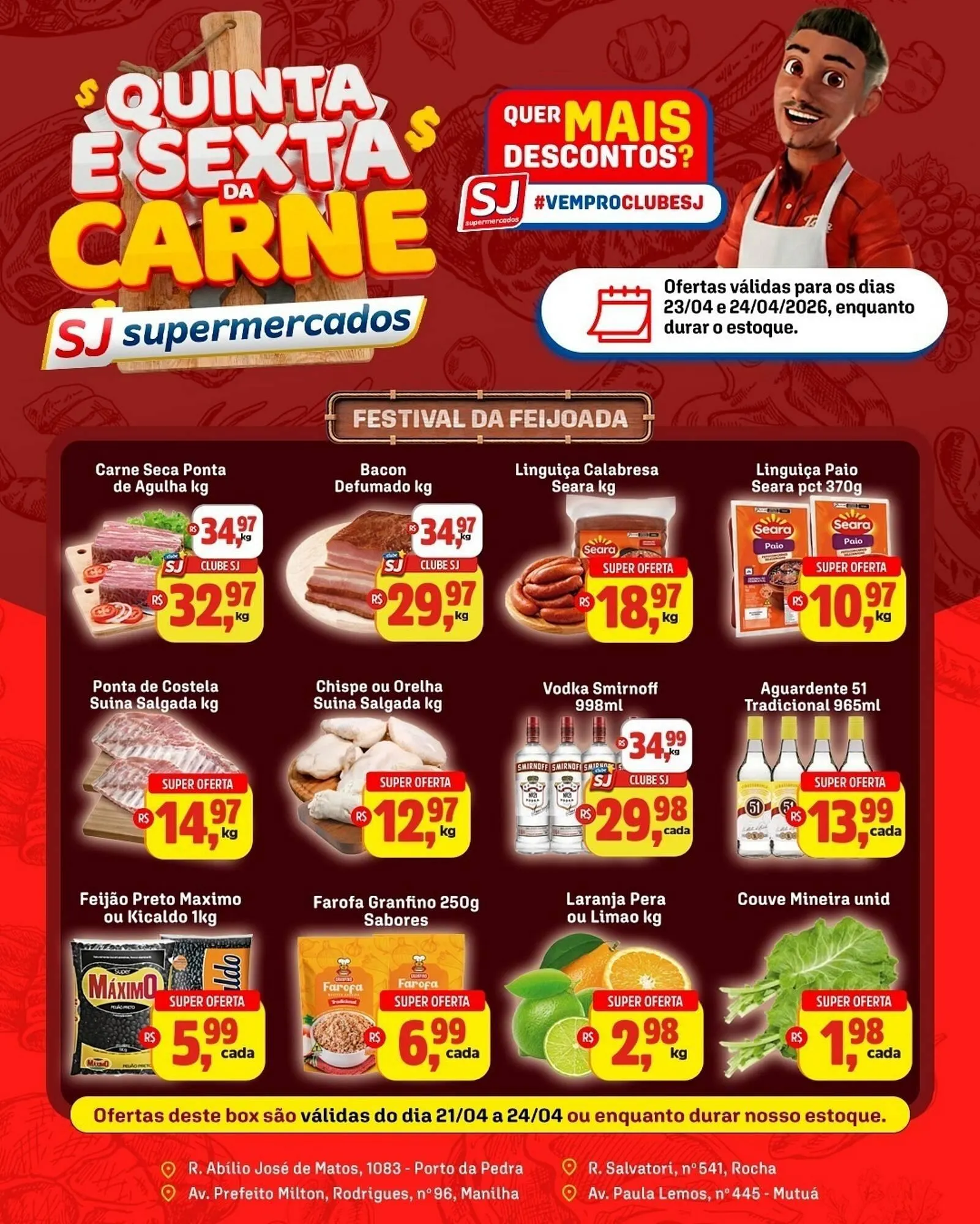 Encarte de Encarte Sj Supermercados 23 de abril até 24 de abril 2026 - Pagina 5