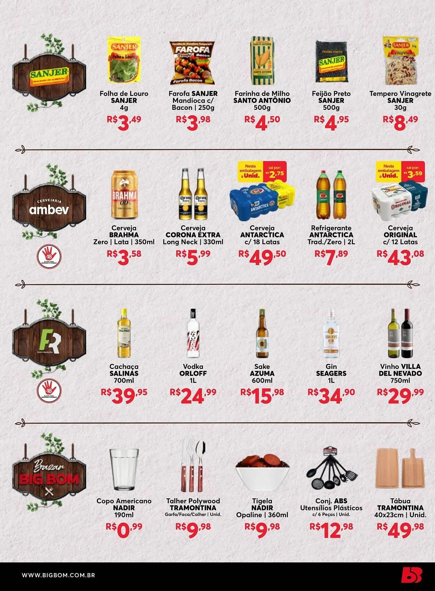 Encarte de Catálogo Big Bom Supermercados 30 de maio até 8 de junho 2025 - Pagina 3