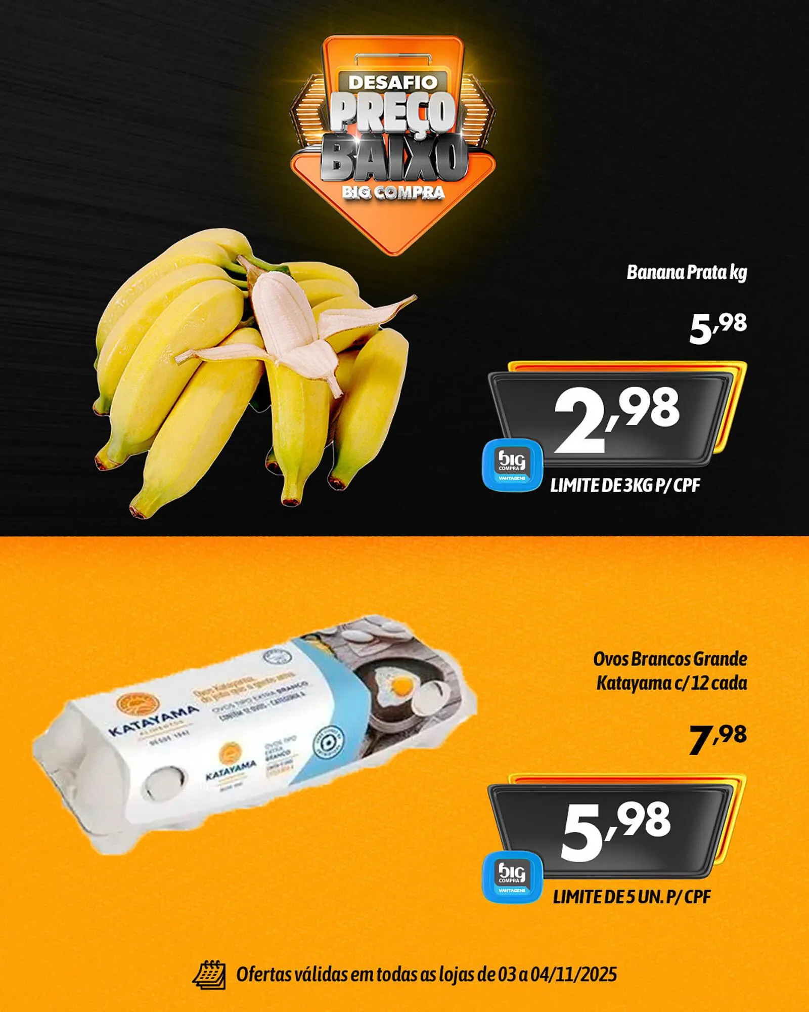 Encarte de Catálogo Supermercados Big Compra 3 de novembro até 4 de novembro 2025 - Pagina 4