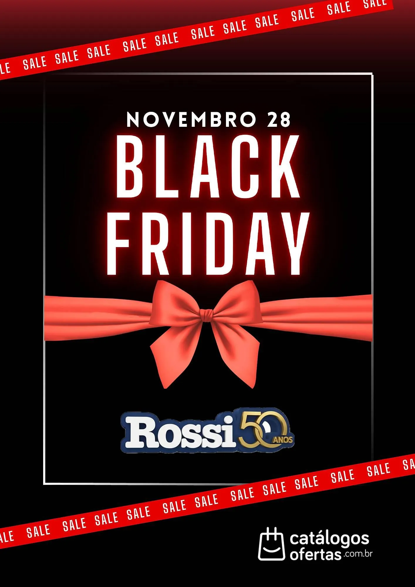 Encarte de Folheto Rossi Supermercado 10 de novembro até 28 de novembro 2025 - Pagina 1