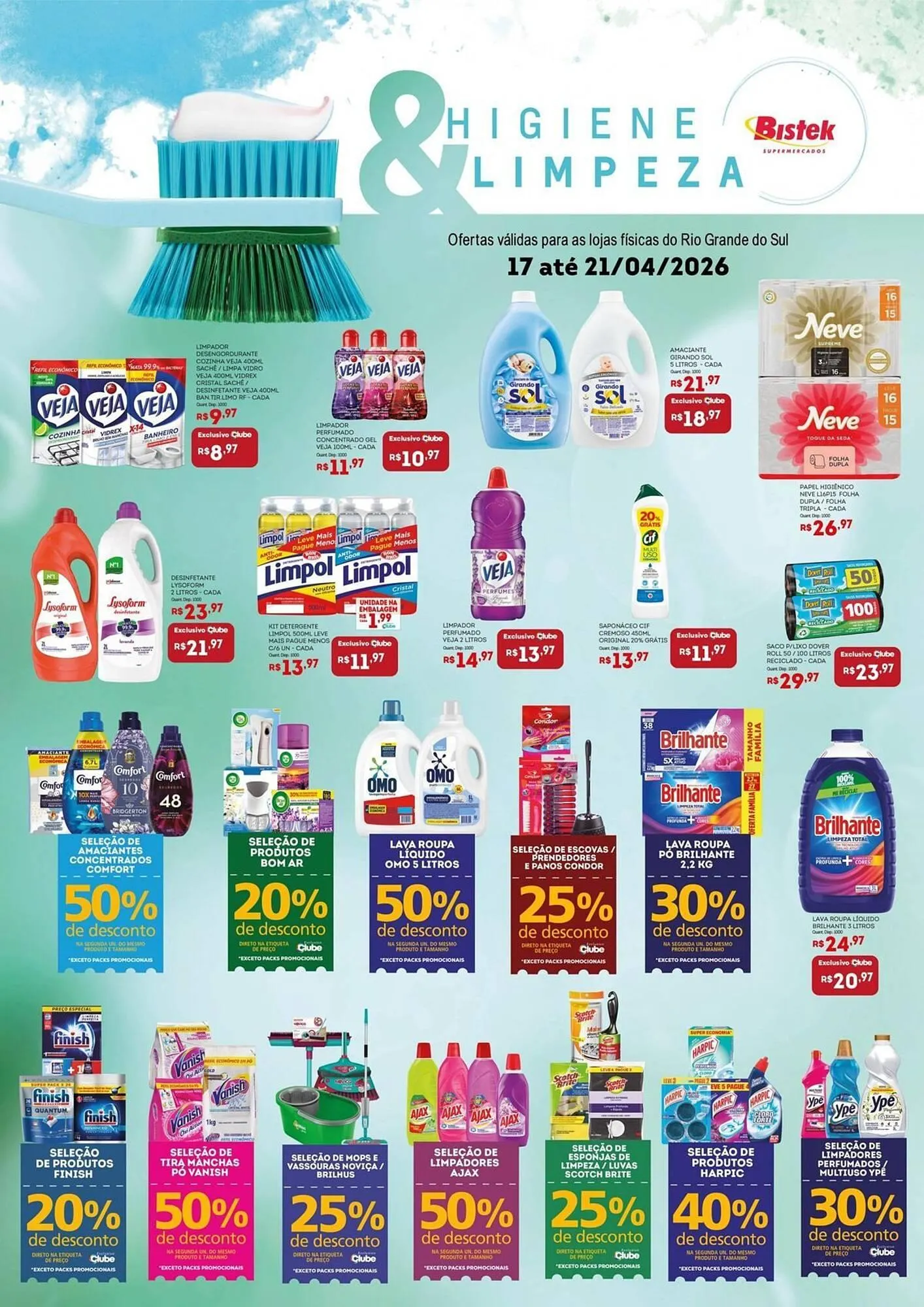Encarte de Encarte Bistek Supermercados 17 de abril até 21 de abril 2026 - Pagina 3
