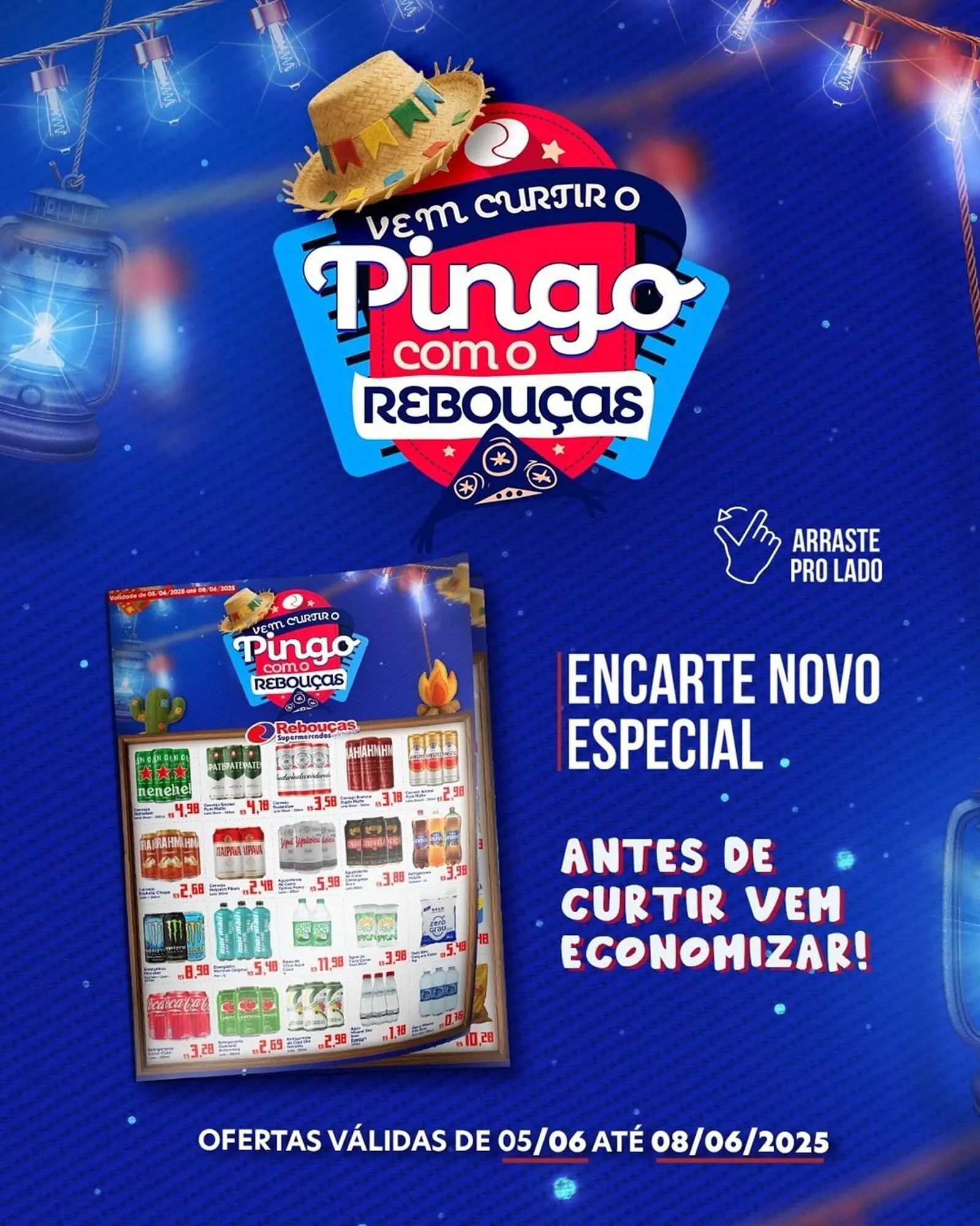 Encarte de Catálogo Rebouças Supermercados 6 de junho até 8 de junho 2025 - Pagina 3
