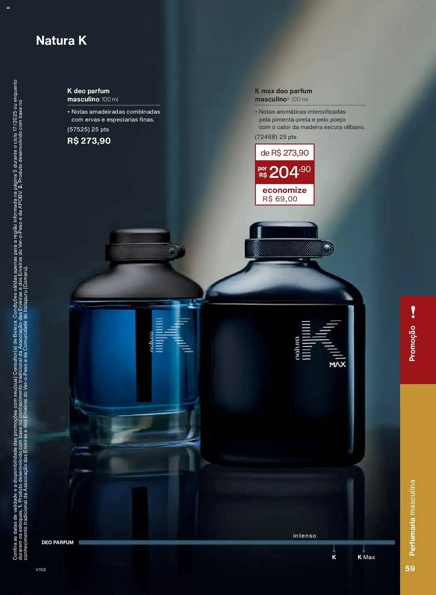 Encarte de Catálogo Natura 14 de outubro até 4 de novembro 2025 - Pagina 59