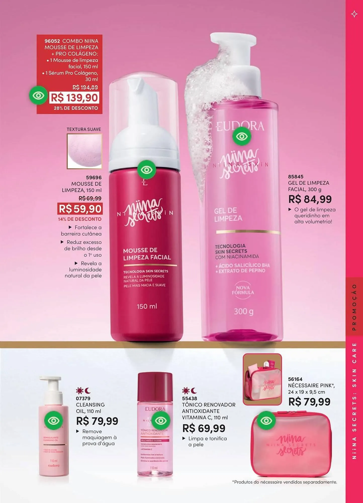 Encarte de Catálogo Eudora 1 de abril até 1 de maio 2026 - Pagina 41