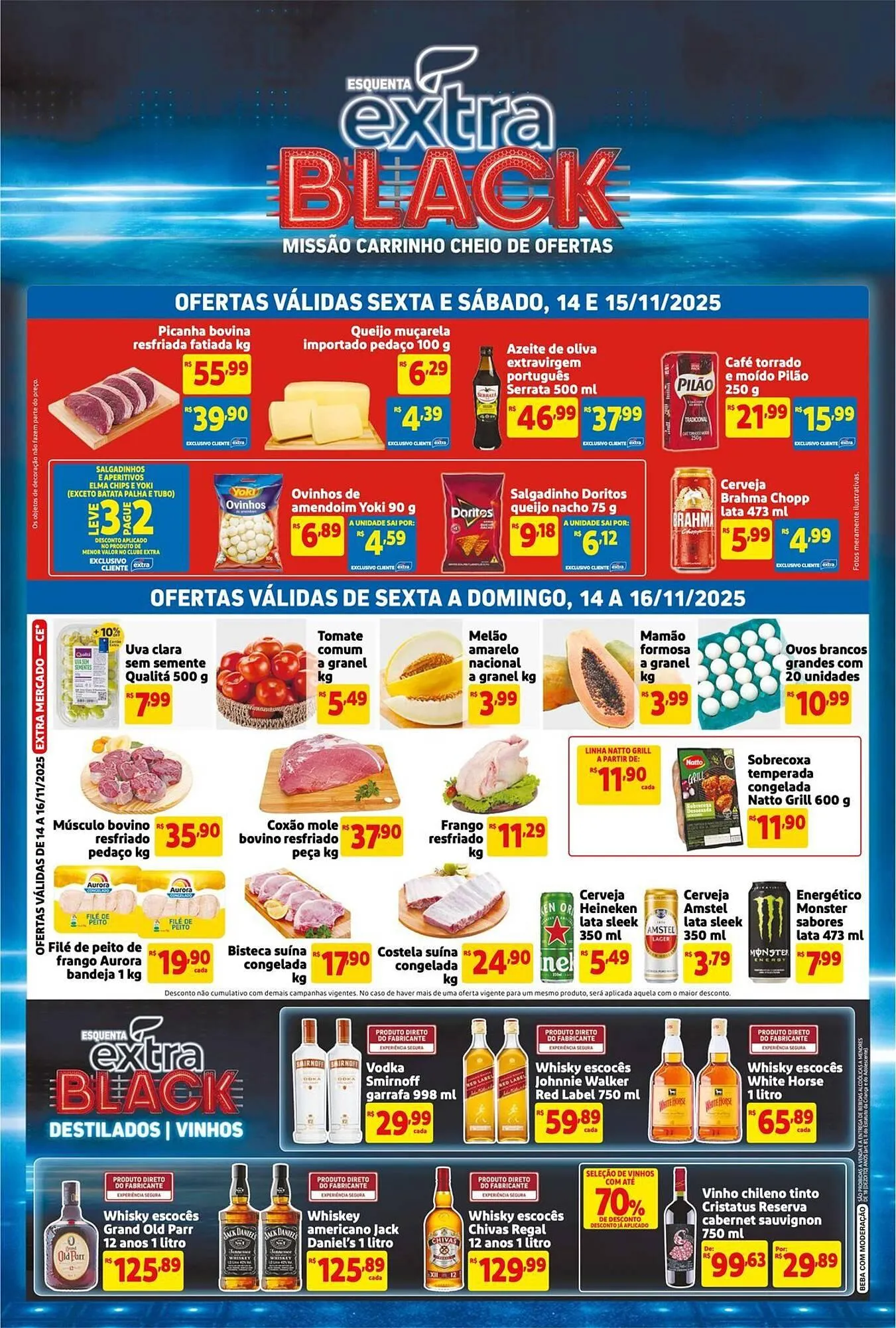 Encarte de Catálogo Extra 14 de novembro até 16 de novembro 2025 - Pagina 1