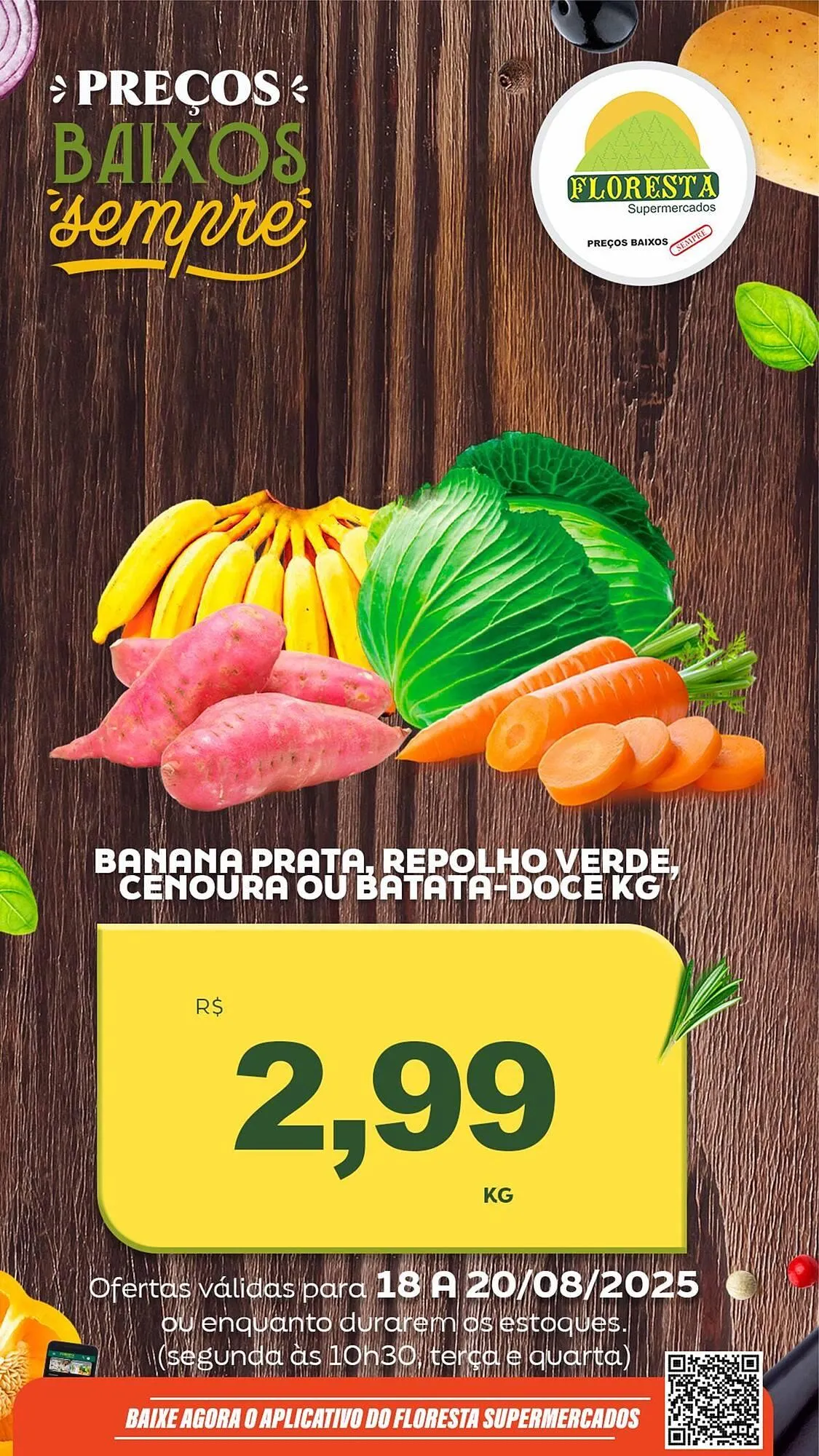 Encarte de Catálogo Floresta Supermercados 18 de agosto até 20 de agosto 2025 - Pagina 2