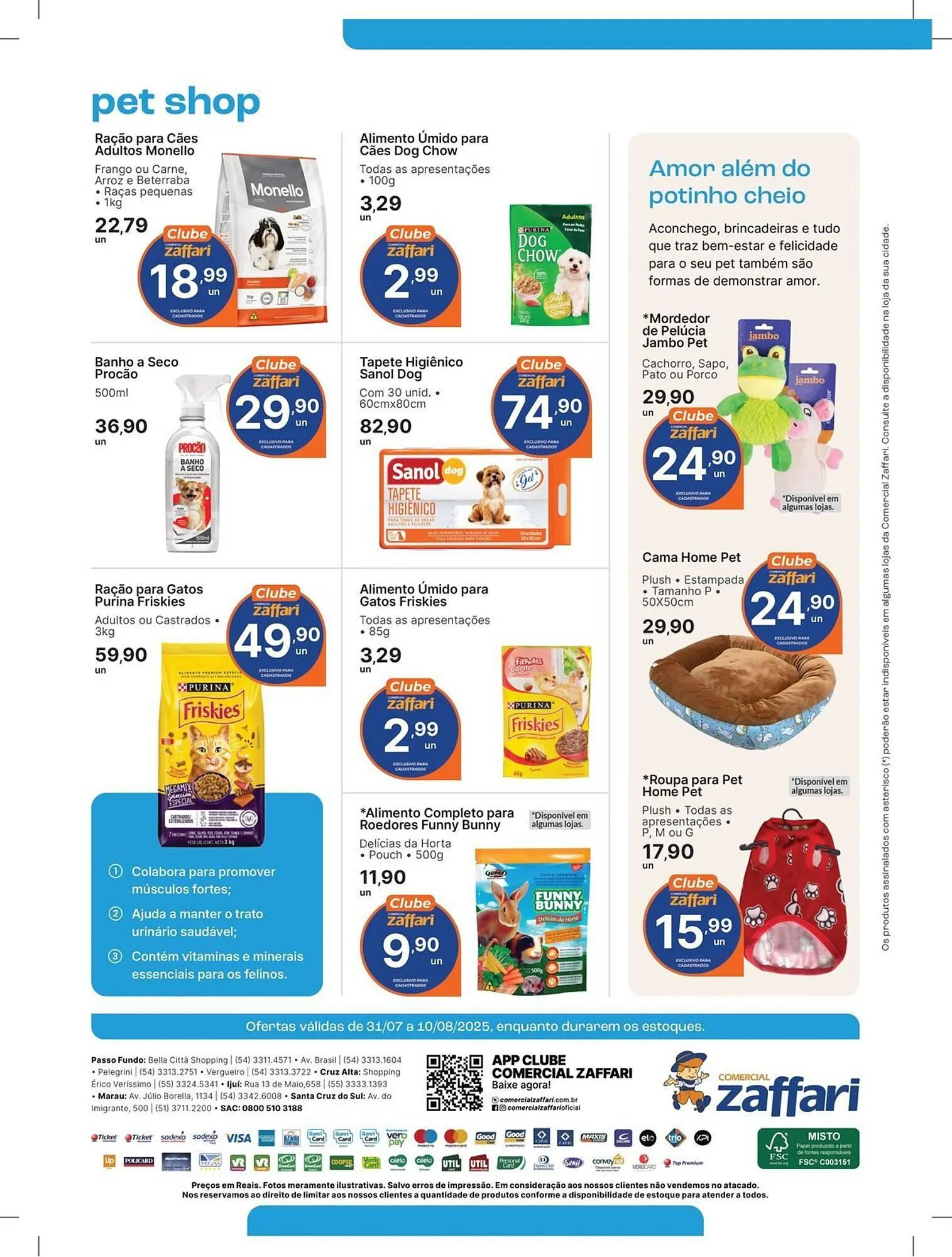 Encarte de Catálogo Comercial Zaffari 31 de julho até 10 de agosto 2025 - Pagina 16