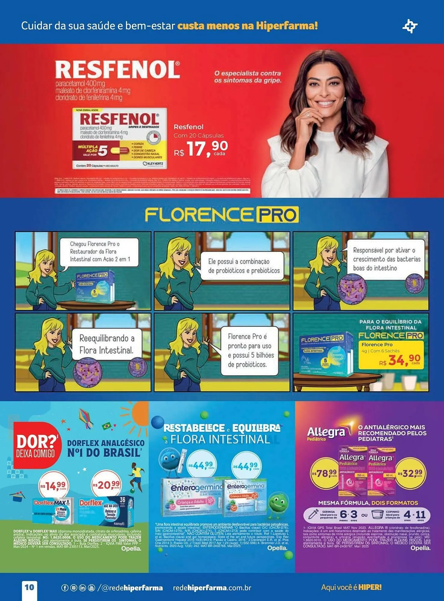 Encarte de Catálogo Hiper Farma 5 de julho até 4 de agosto 2025 - Pagina 10